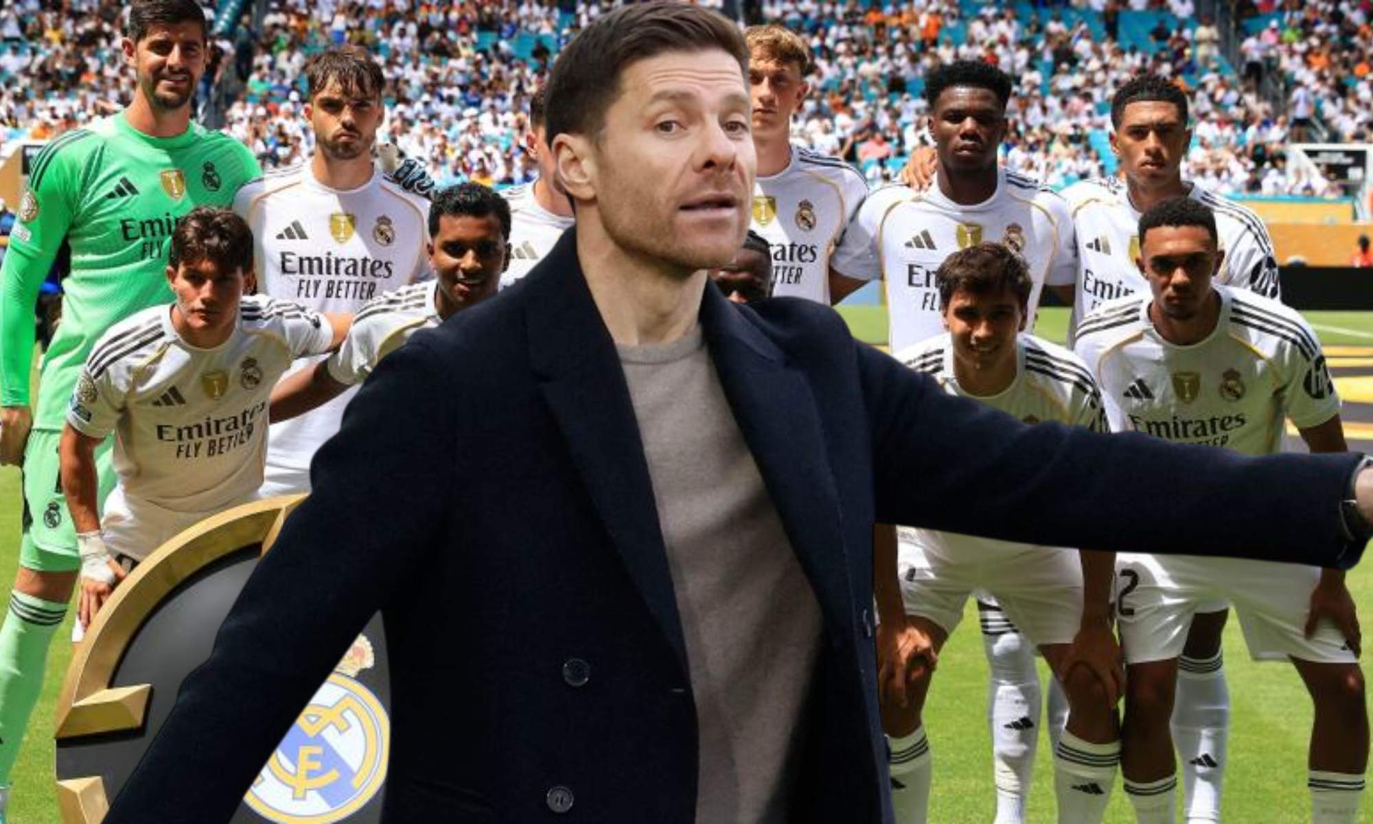 Xabi Alonso y jugadores
