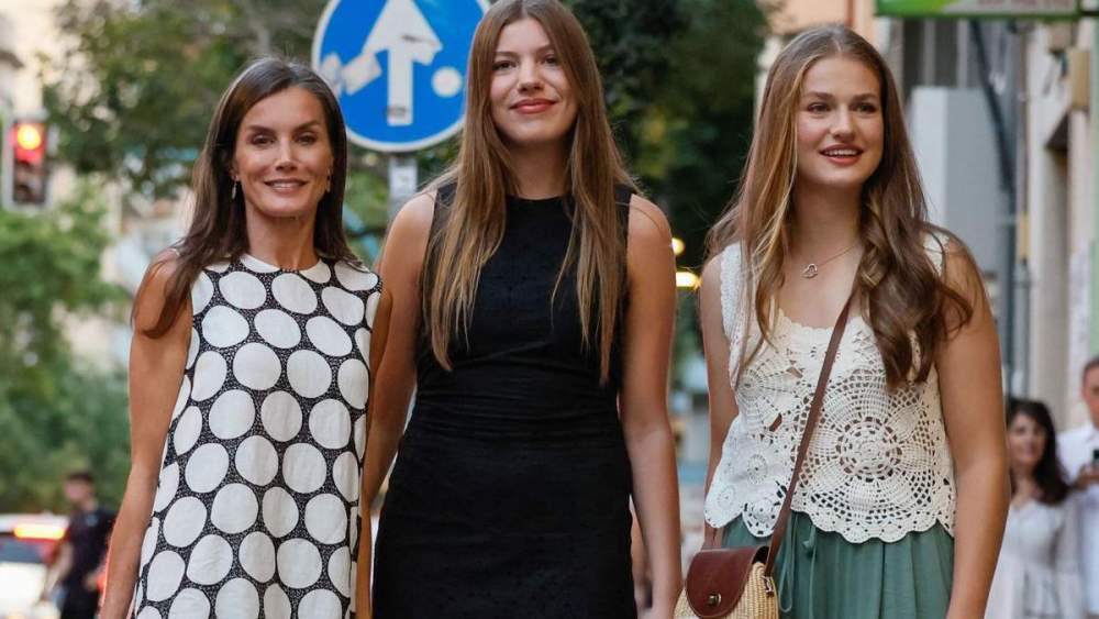 La reina Letizia, la infanta Sofía y la princesa Leonor