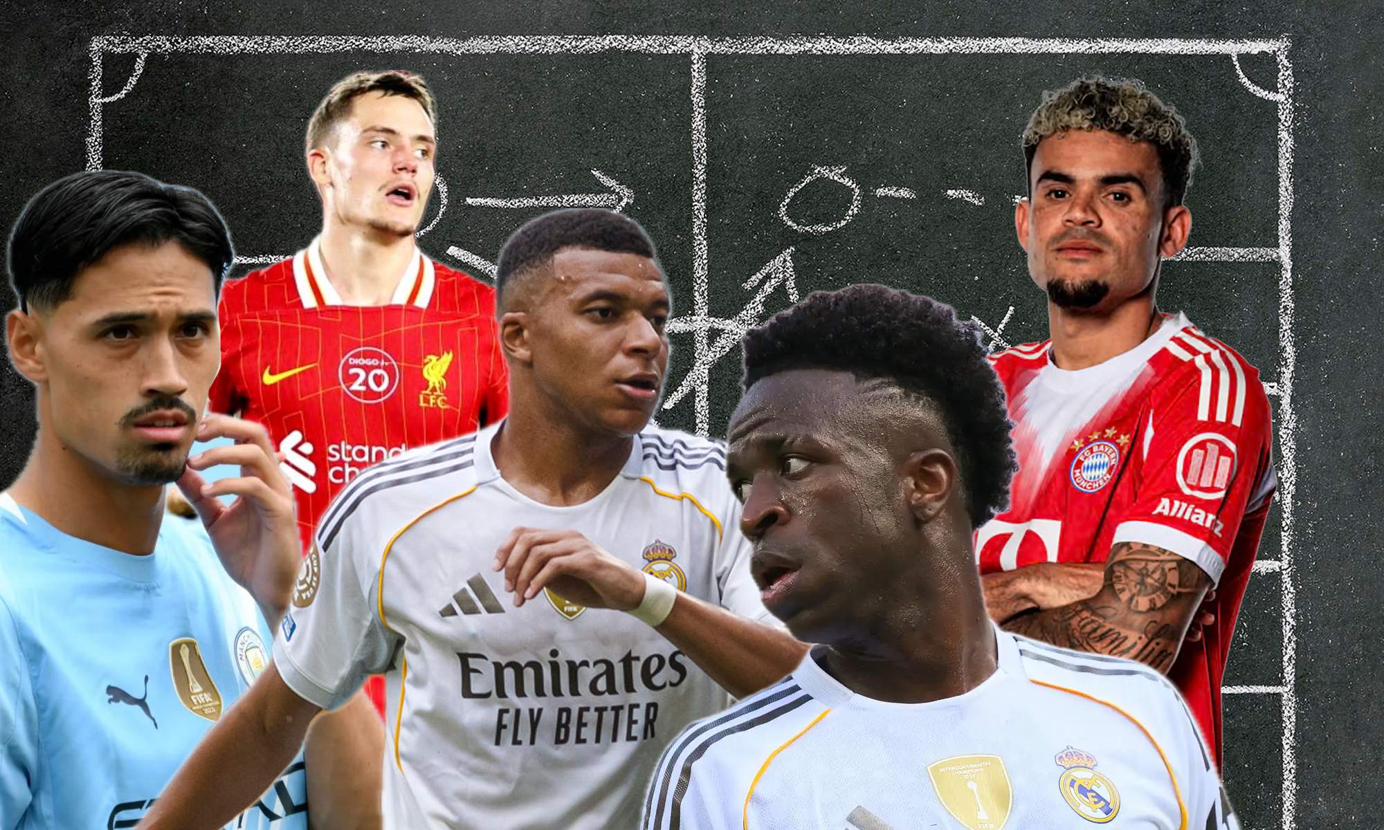 La alineación ideal del Real Madrid de Xabi comparada con Liverpool, Bayern o City