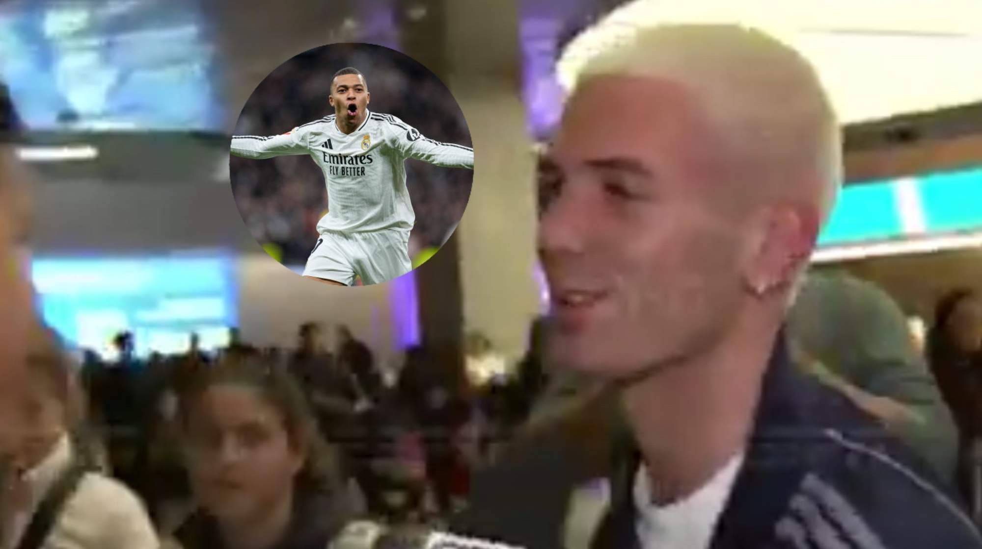 Mastantuono, con un claro aviso a Mbappé. 