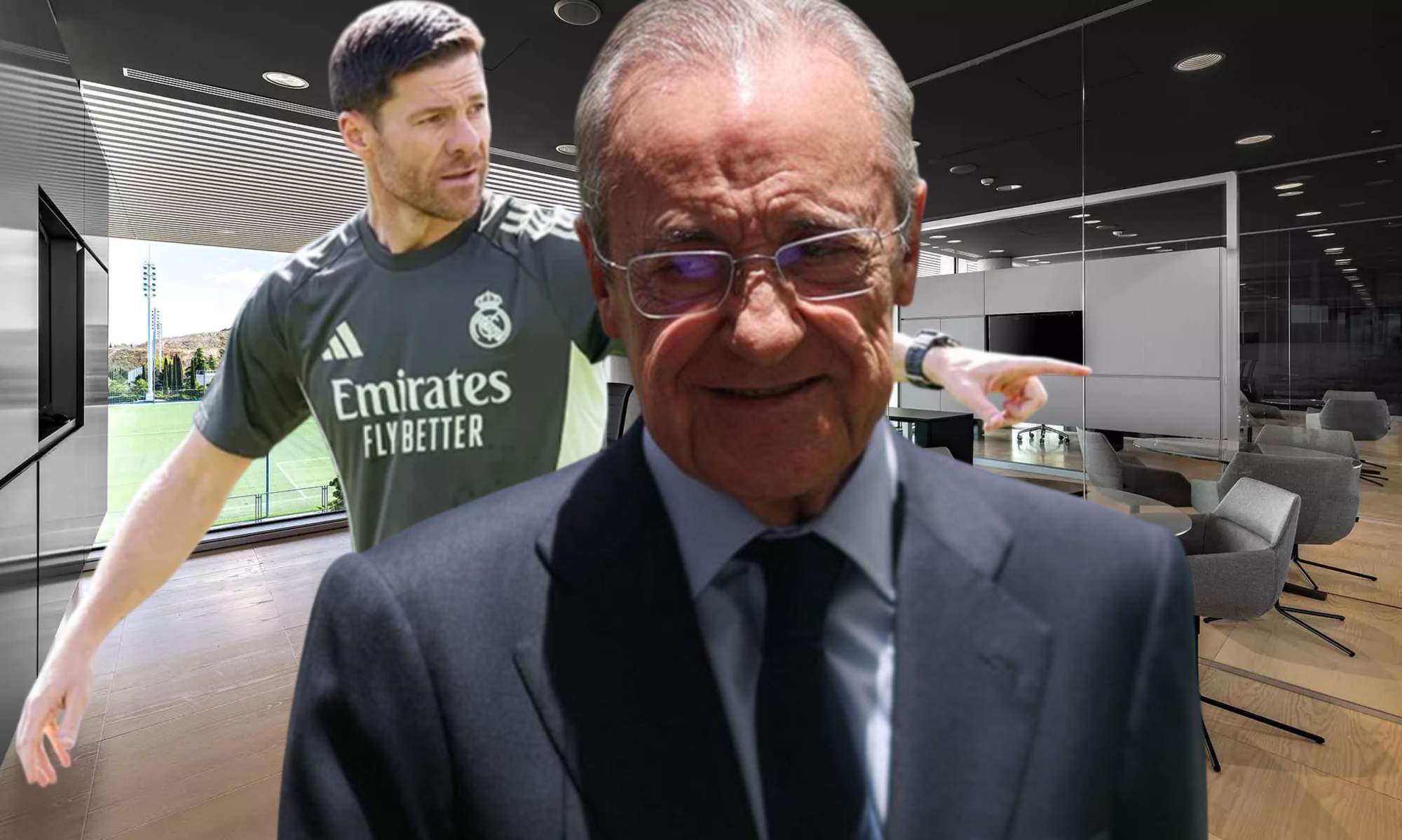 Xabi Alonso y Florentino hablan constantemente de la confección de la plantilla