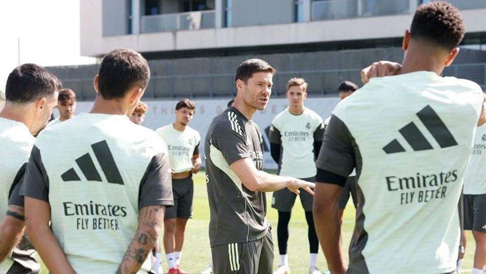 Entrenamiento Real Madrid