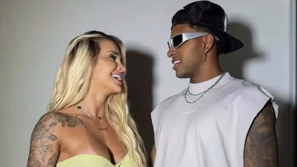 Rodrygo y Bruna Rotta