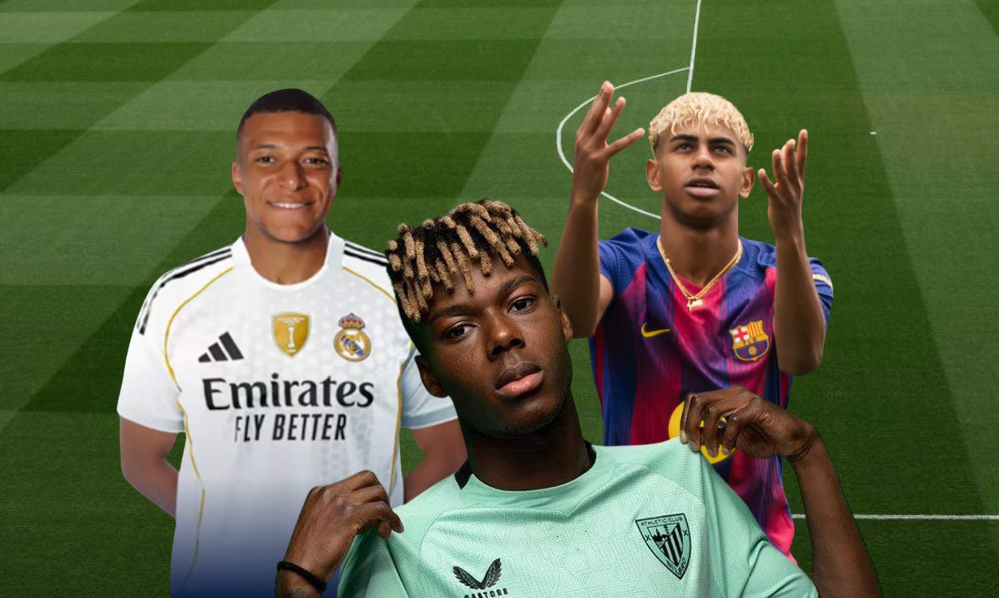 El precio de las camisetas de los equipos de la Primera División