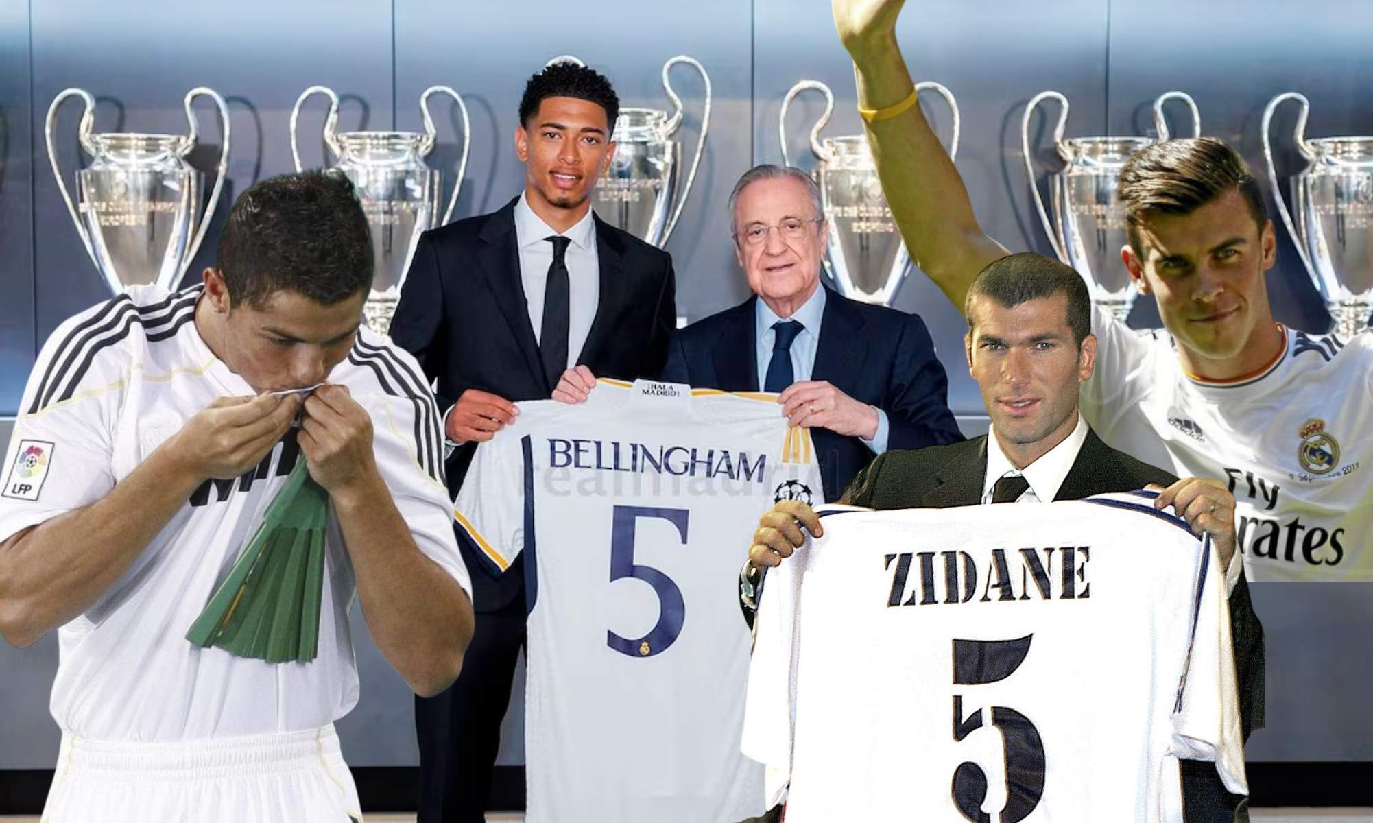 Los 10 fichajes más caros de Florentino en el Real Madrid
