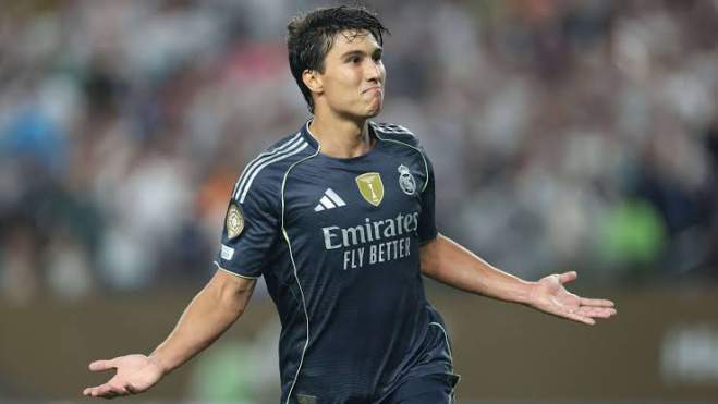 gonzalo garcia realmadrid celebracion gol
