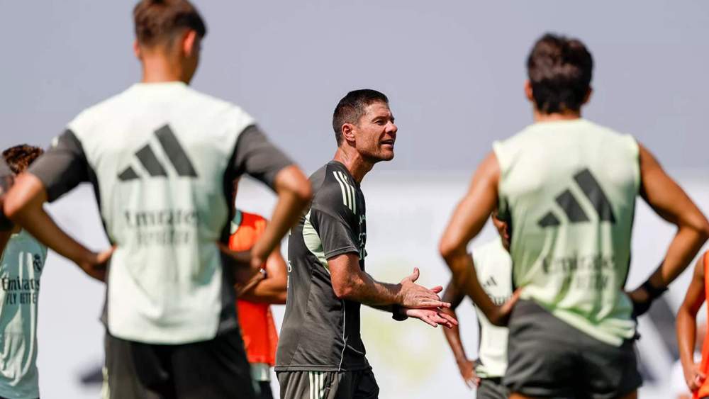 xabi alonso entrenamiento valdebebas