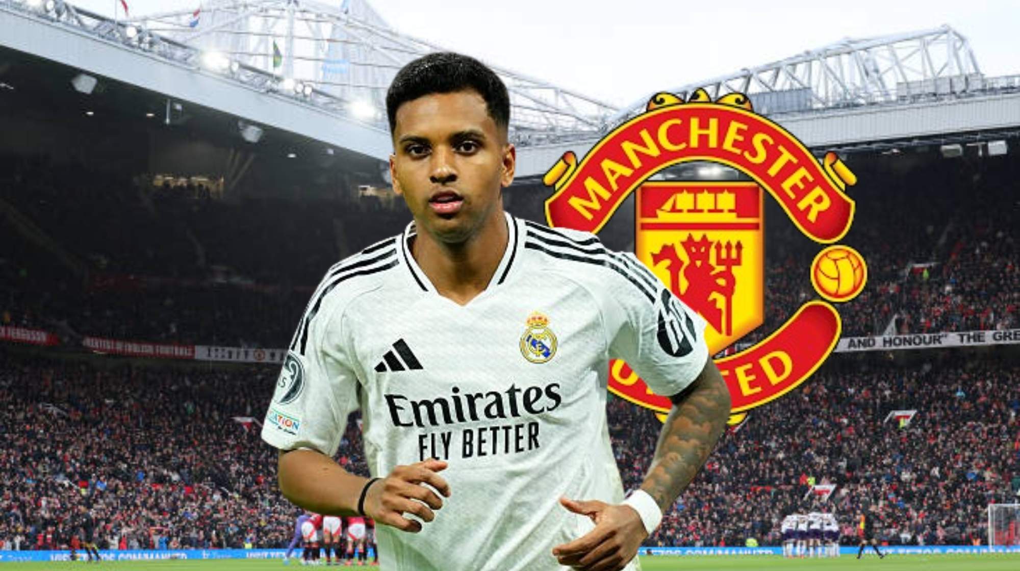 Manchester United puede cambiar el futuro de Rodrygo. 