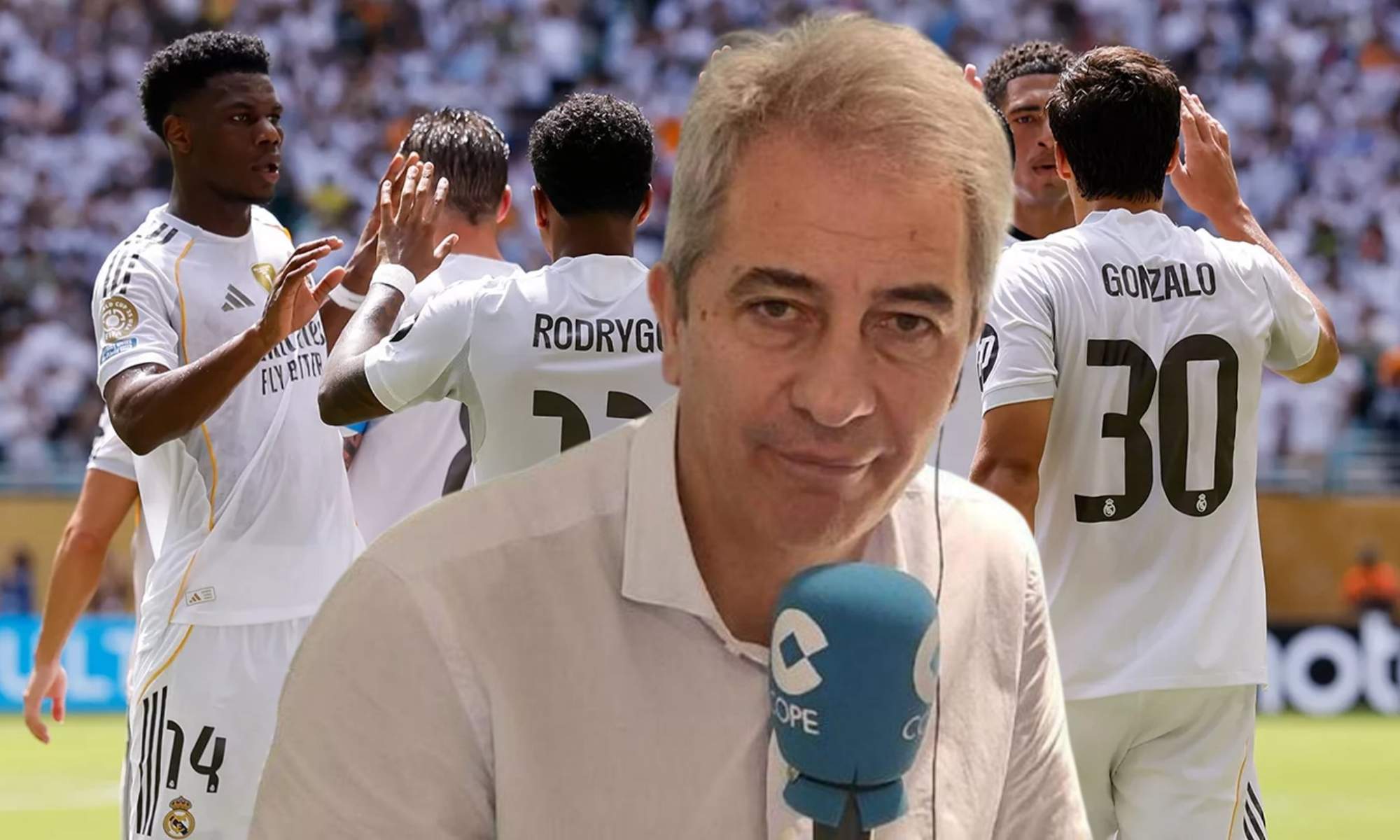 Manolo Lama ha escogido hasta cuatro futbolistas del Real Madrid para 'fabricar' el arquetipo de jugador ideal.