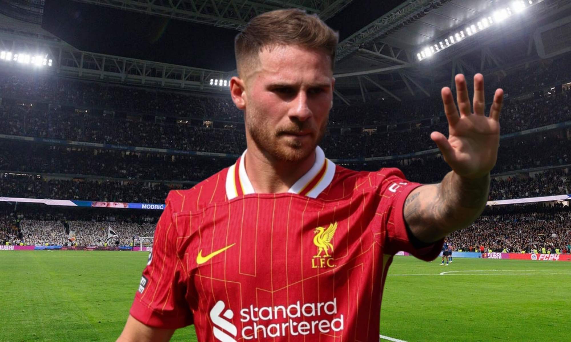 El Real Madrid no pierde de vista a Alexis Mac Allister para reforzar su centro del campo.