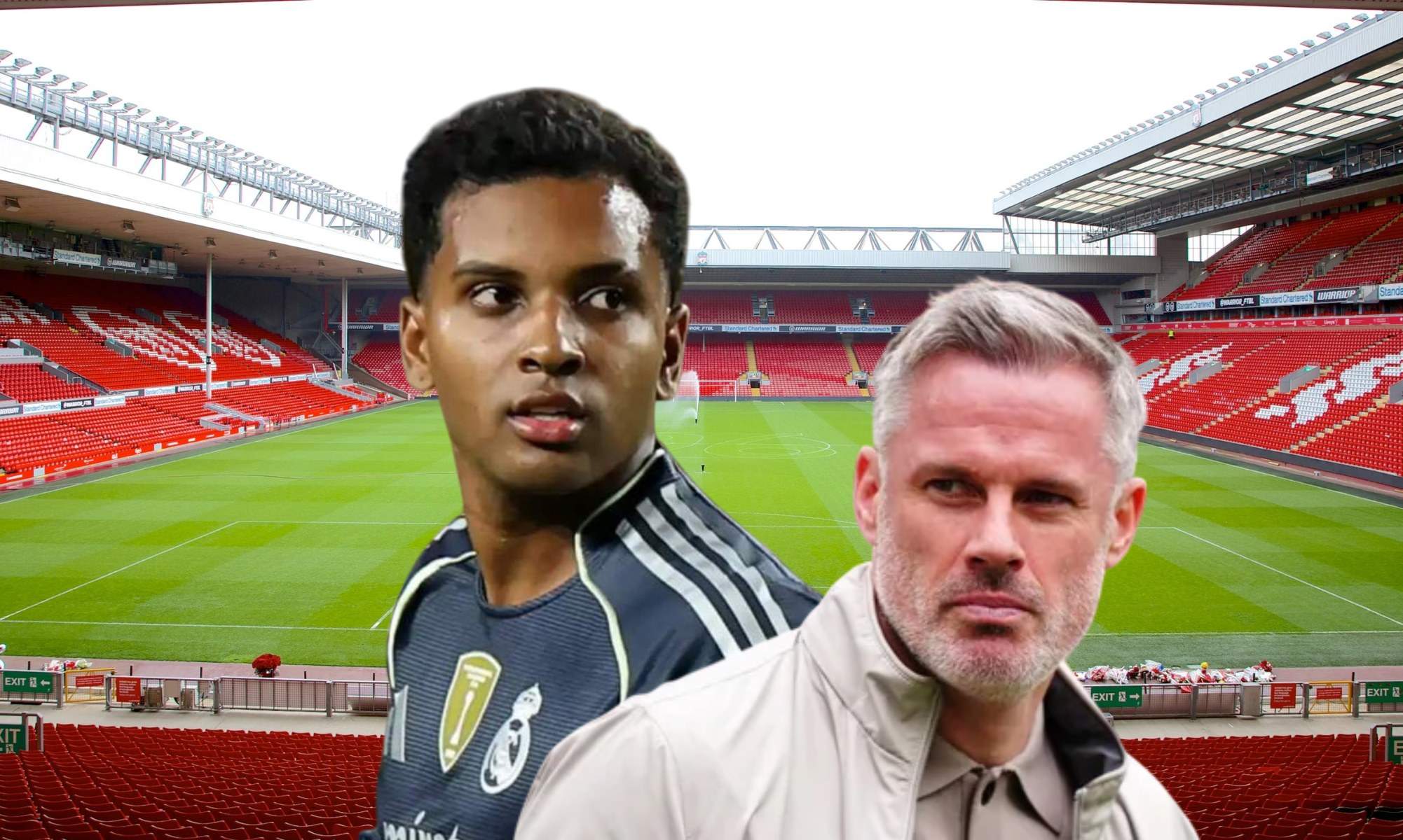 Carragher habla del fichaje de Rodrygo por el Liverpool