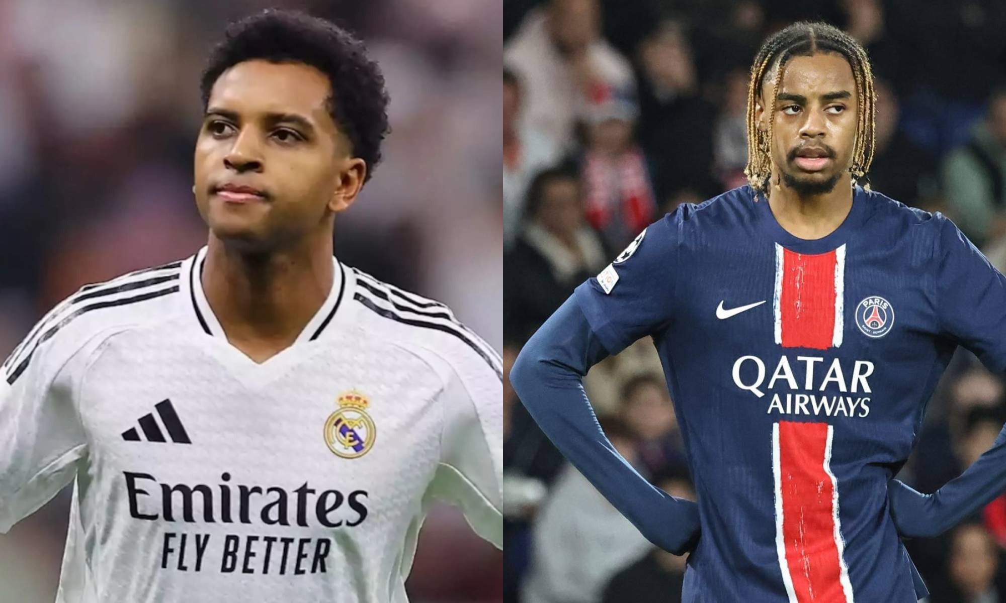 Rodrygo Goes podría ser el sustituto de Bradley Barcola en el PSG, según indica Fabrizio Romano.