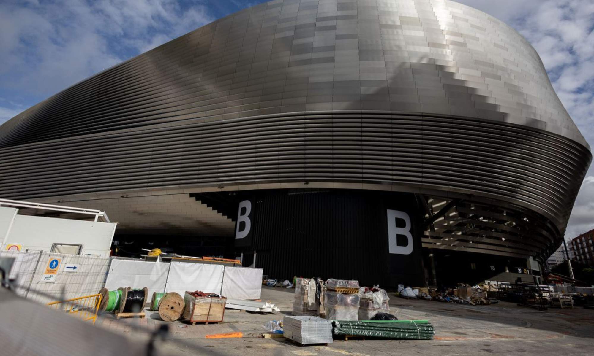 Las obras del Santiago Bernabéu podrían estar a punto de terminar.