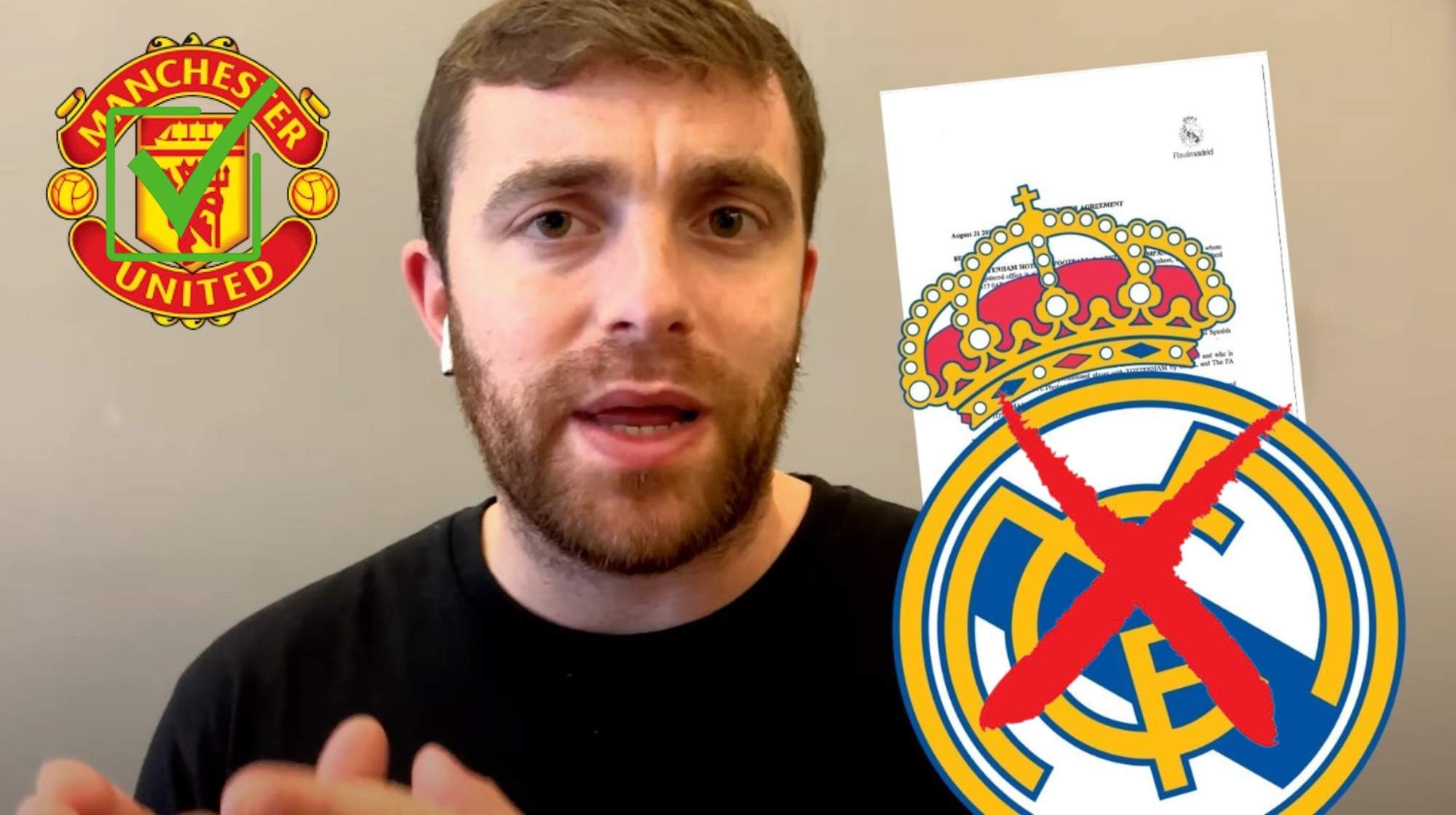 No va al Real Madrid. Fabrizio Romano confirma que firma con el Manchester United.