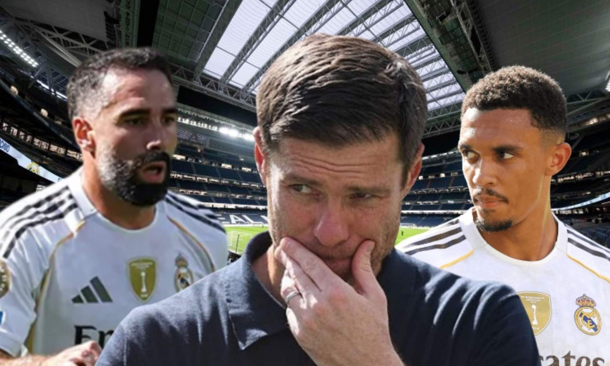 Xabi Alonso sabe qué hacer y cómo actuar con Trent Alexander-Arnold y Dani Carvajal.