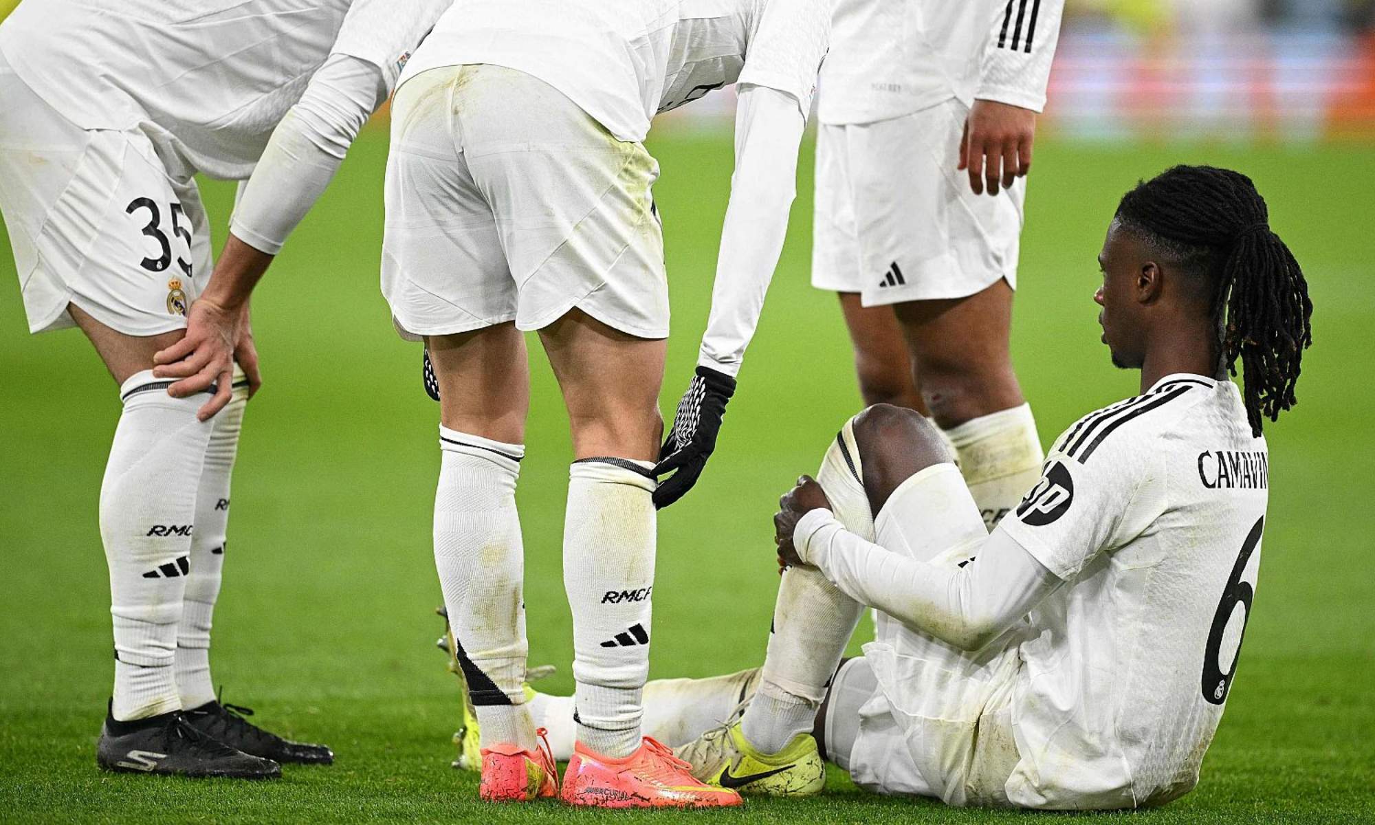 Las lesiones están castigando con fuerza a Eduardo Camavinga.