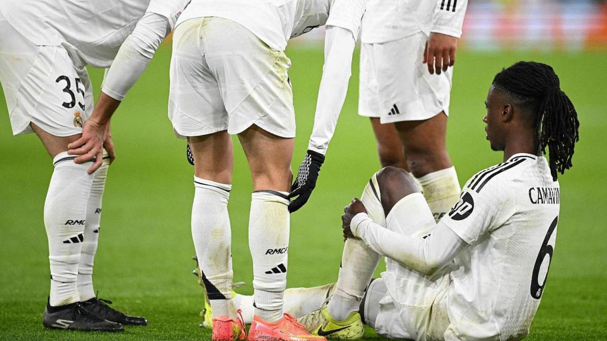 Las lesiones están castigando con fuerza a Eduardo Camavinga. Las lesiones están castigando con fuerza a Eduardo Camavinga.
