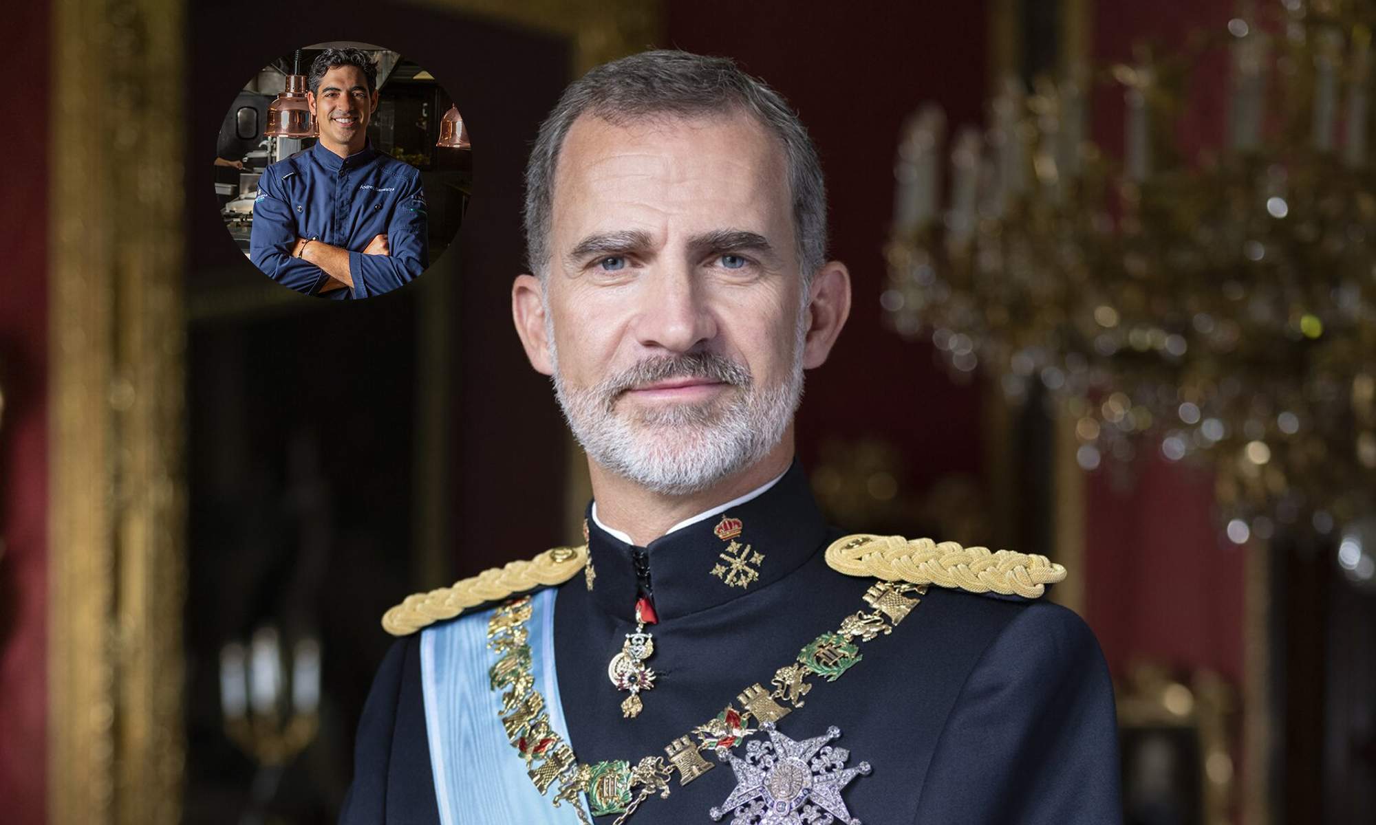 Felipe VI y Andreu Genestra. 