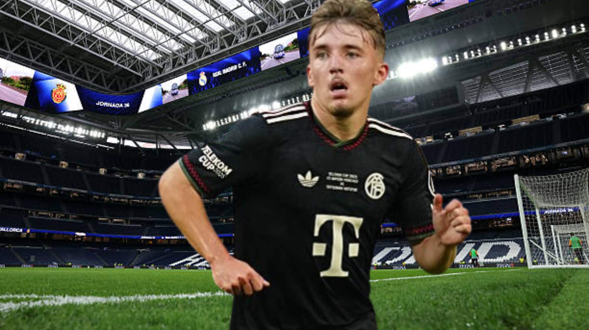 Lennart Karl y Santiago Bernabéu