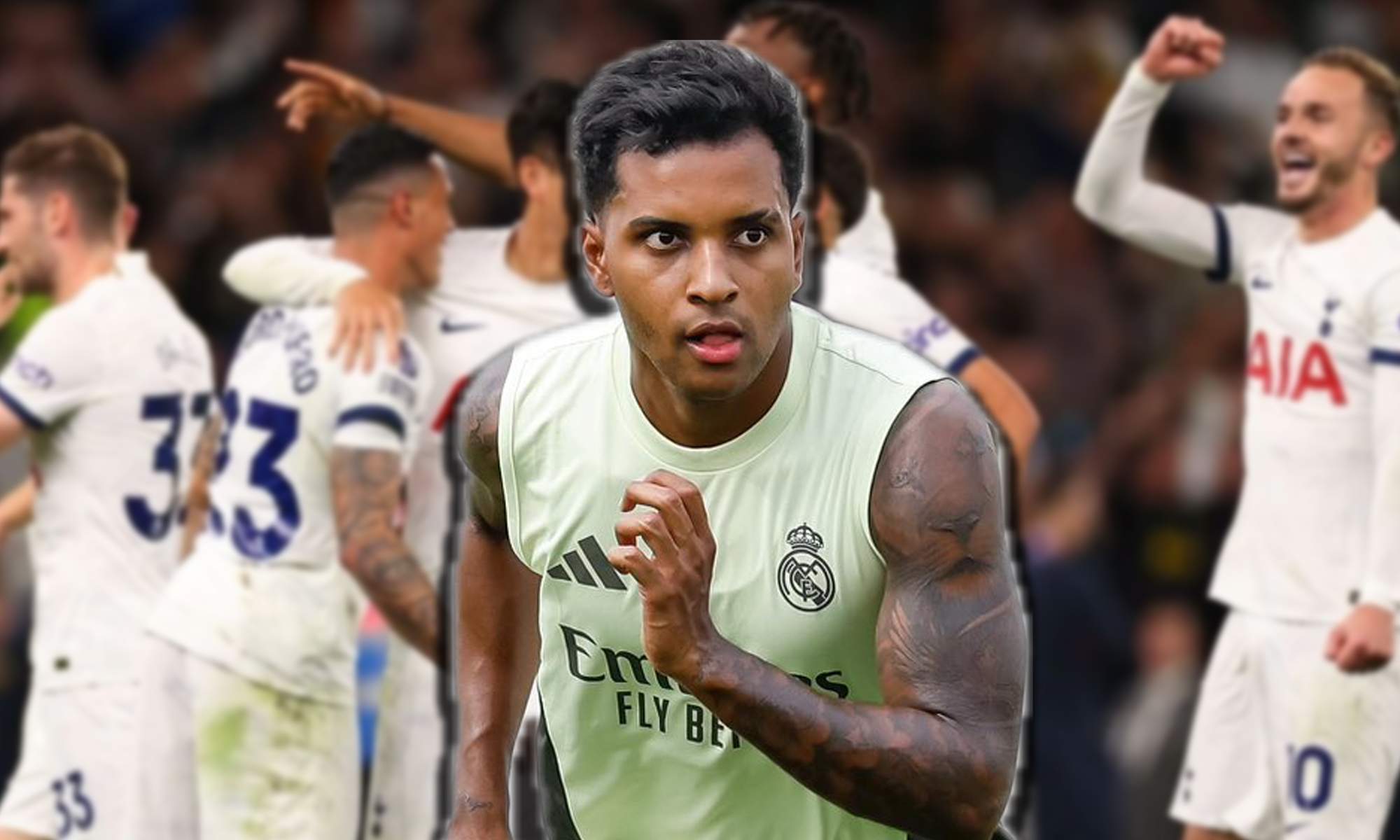 El trueque que el Real Madrid aceptaría por Rodrygo con el Tottenham