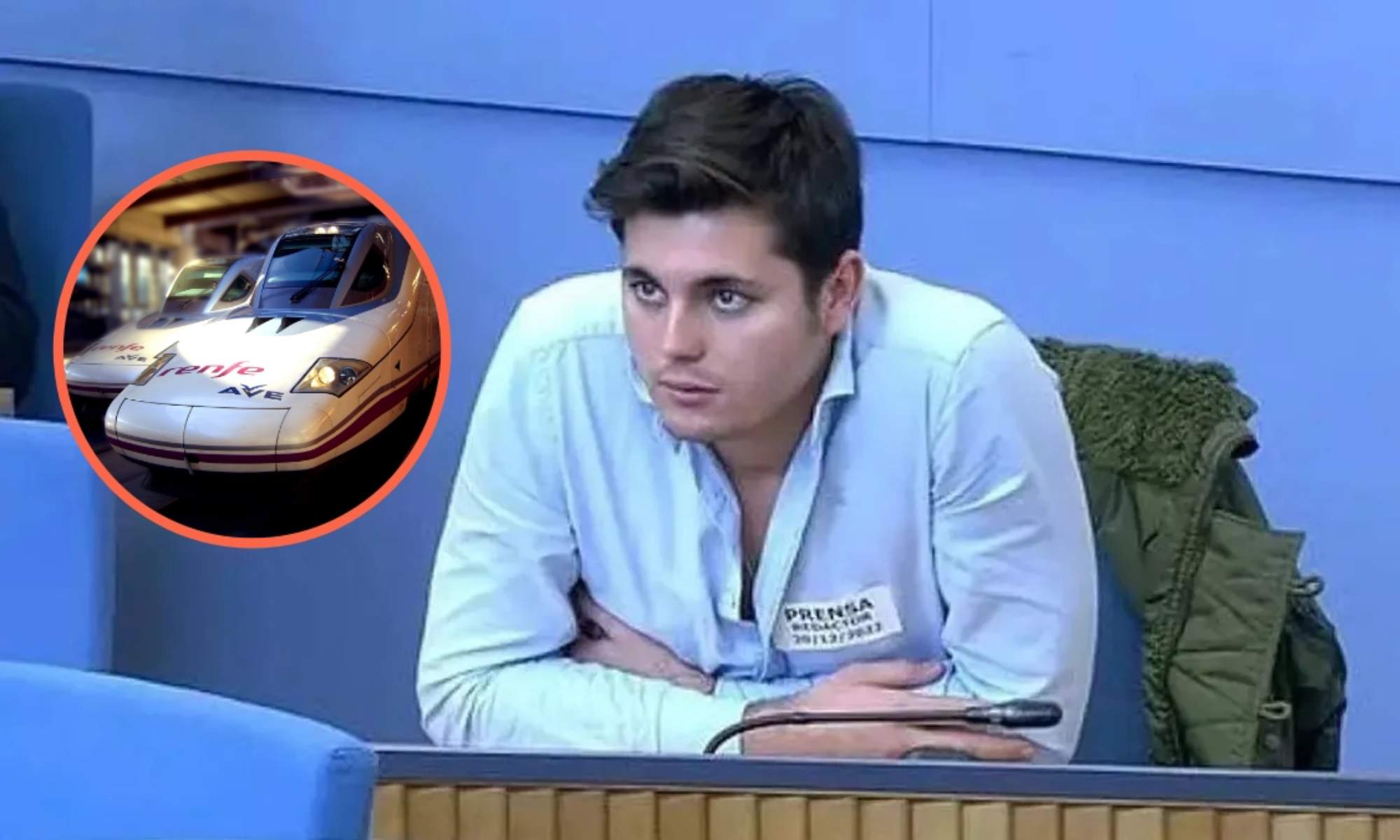 Vito Quiles ha respondido a las acusaciones de haberse colado en un AVE.