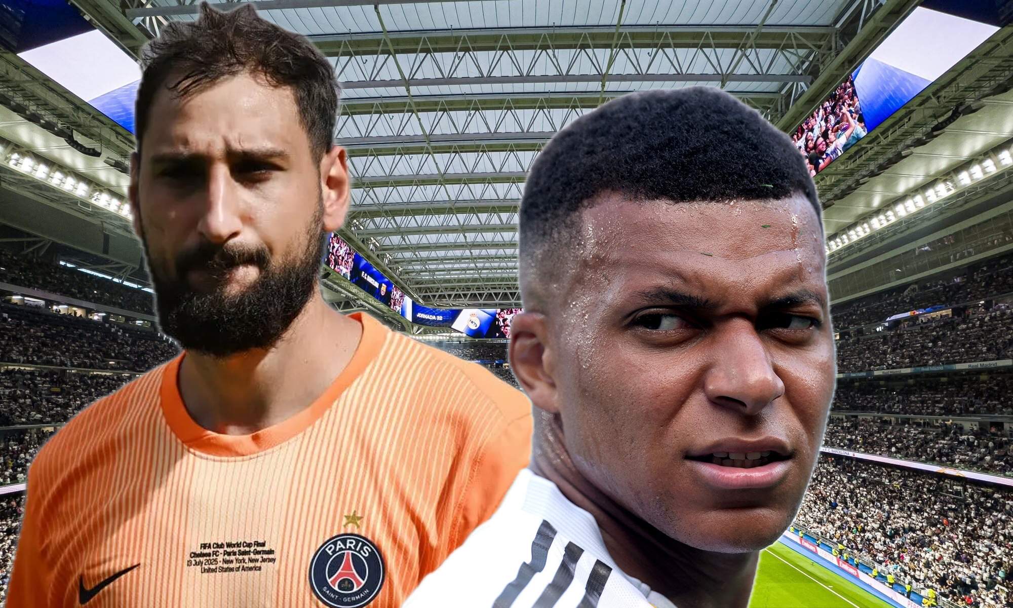 La reacción de Mbappé tras apartar el PSG a Donnarumma: "Son unos d..."