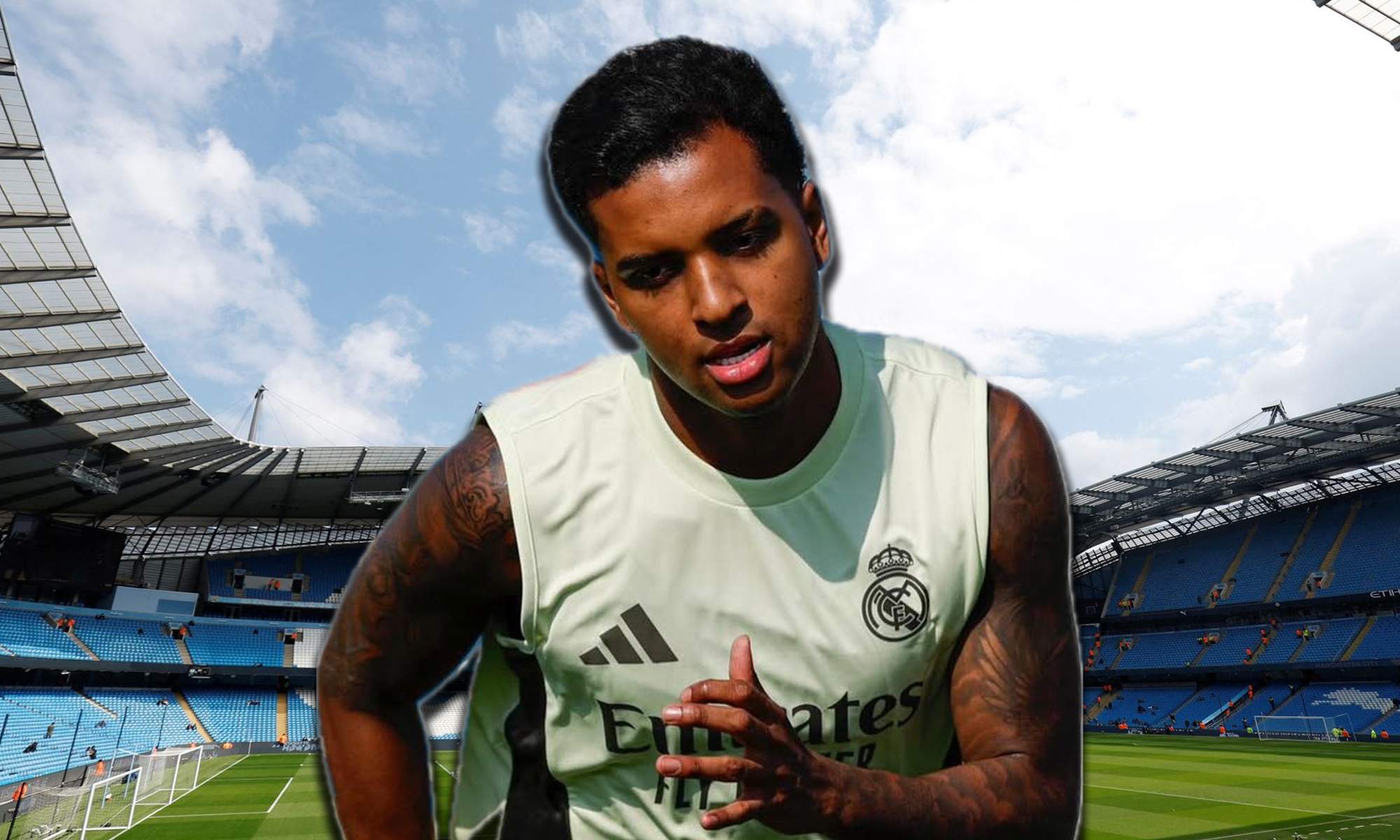 Florentino acepta 100 millones del Manchester City por Rodrygo