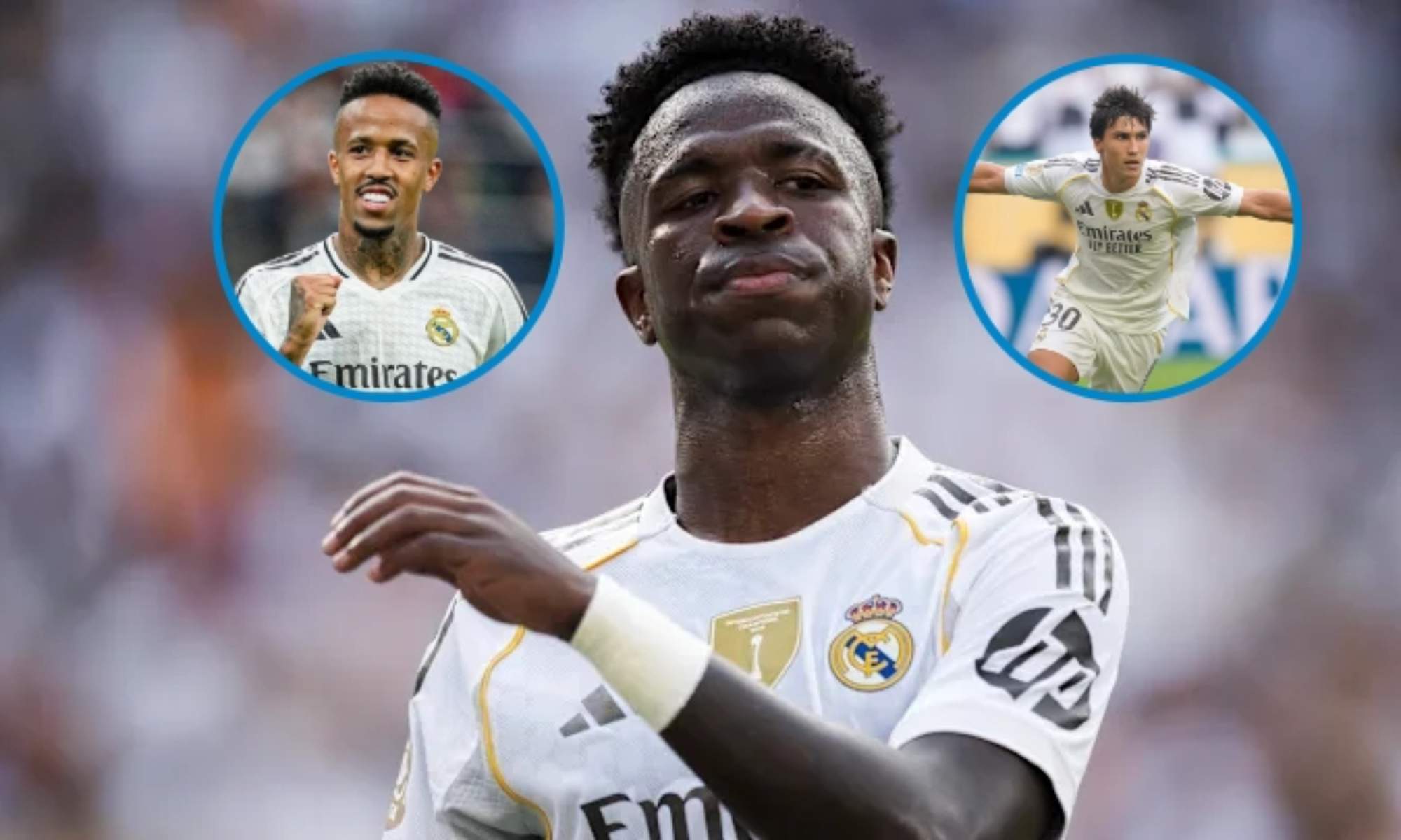 Vinicius Junior podría ver afectado su puesto en el futuro en el Real Madrid.