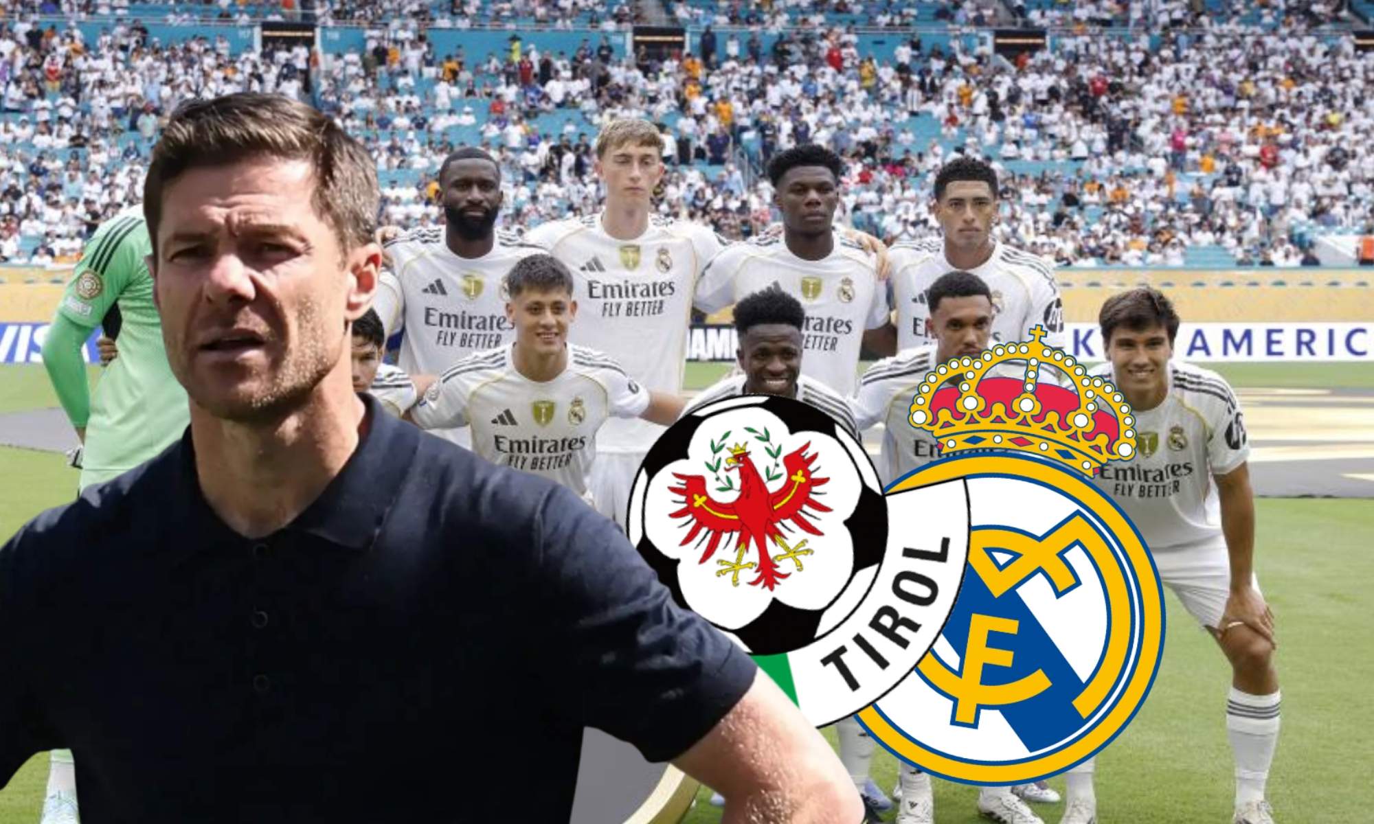 Xabi Alonso ha introducido algunos cambios para el partido contra el Tirol.