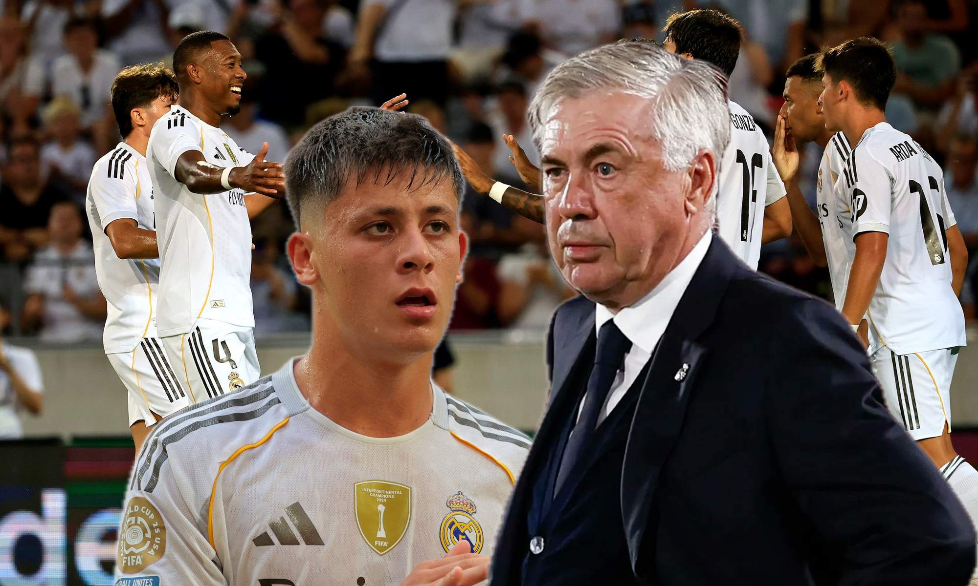 La reacción de Ancelotti al partido de Arda Güler: "Solo necesitaba p..."