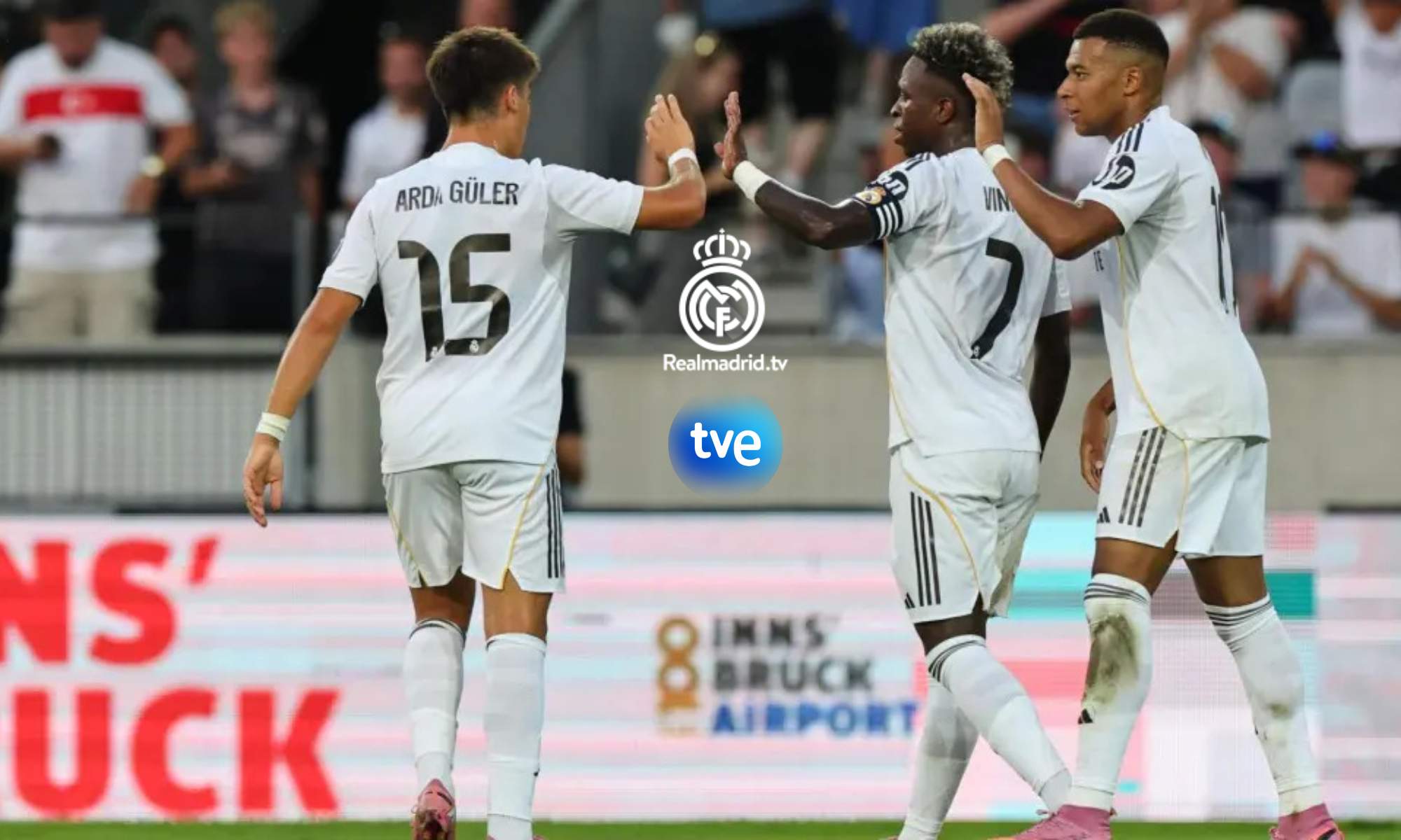 Estos fueron los datos de audiencia del partido entre el WSG Tirol y el Real Madrid: hay un claro ganador