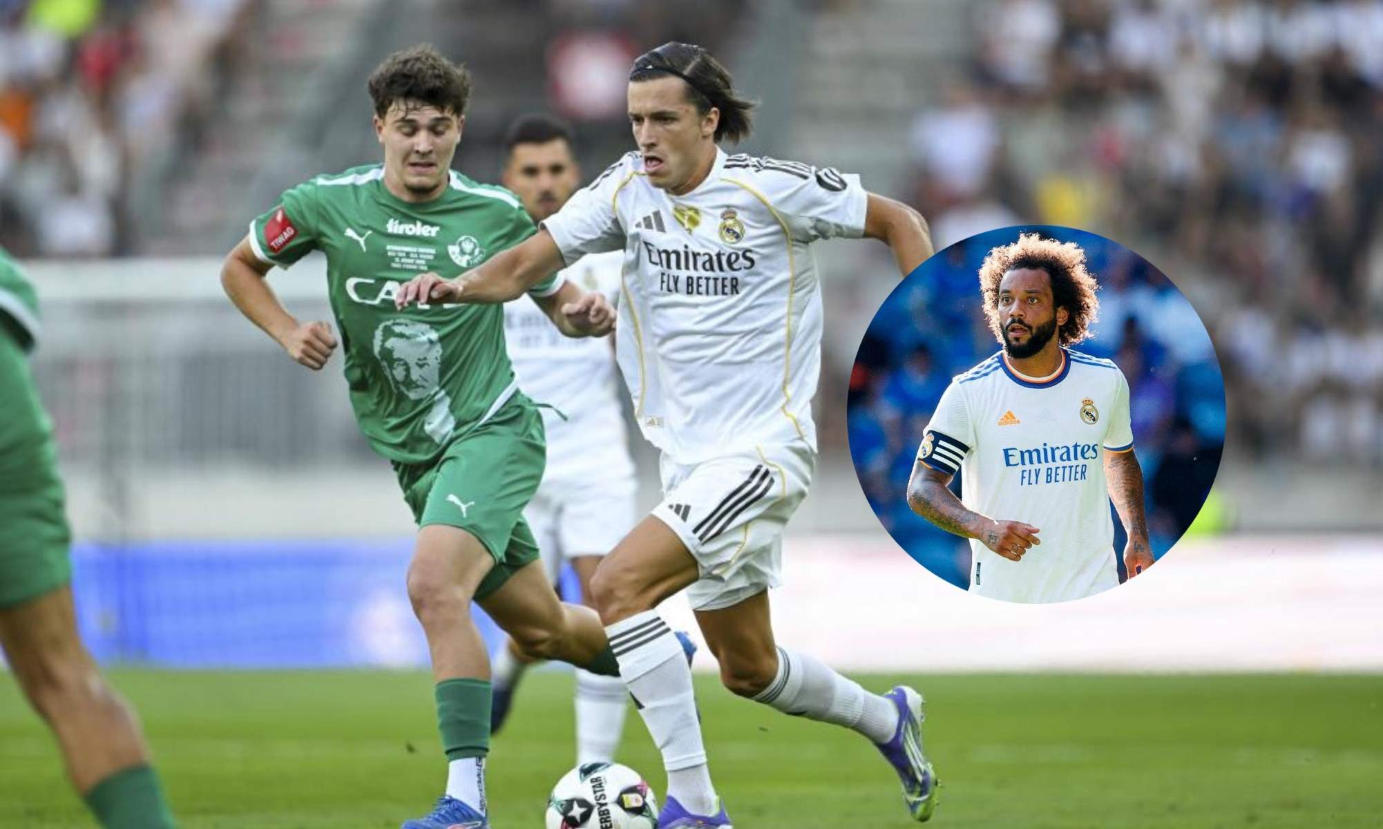 El Real Madrid encantado con Carreras, le comparan con Marcelo