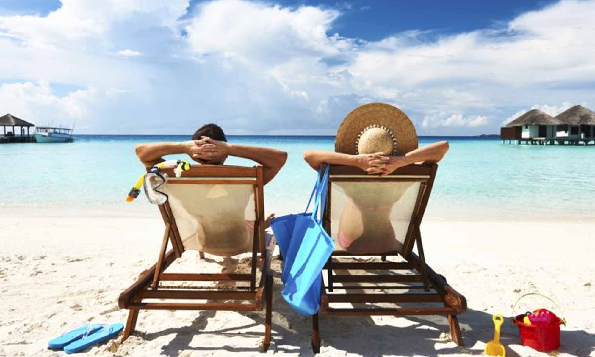 Playa para vacacionar