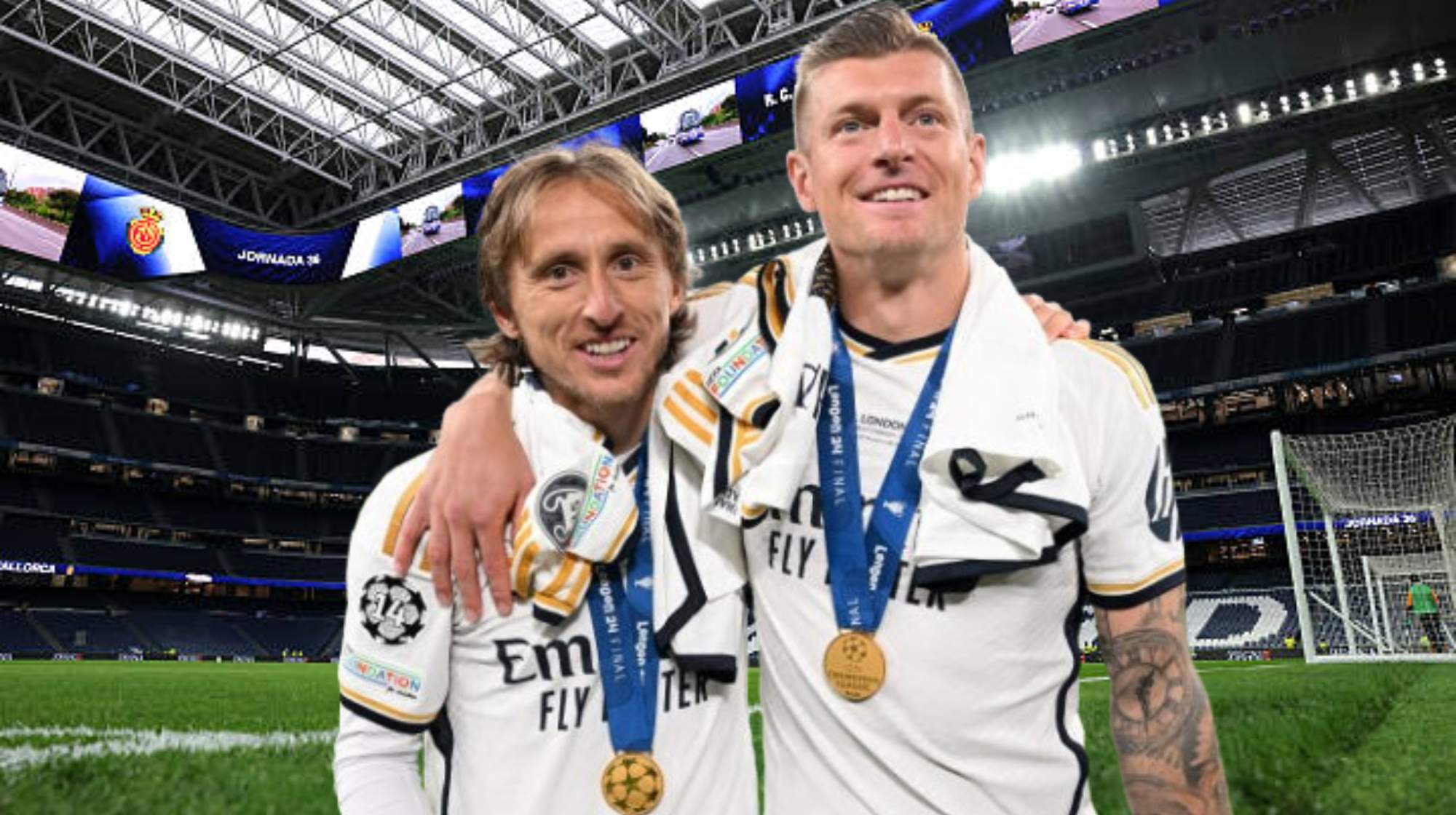 Kroos bendice a su heredero y el de Modric. 
