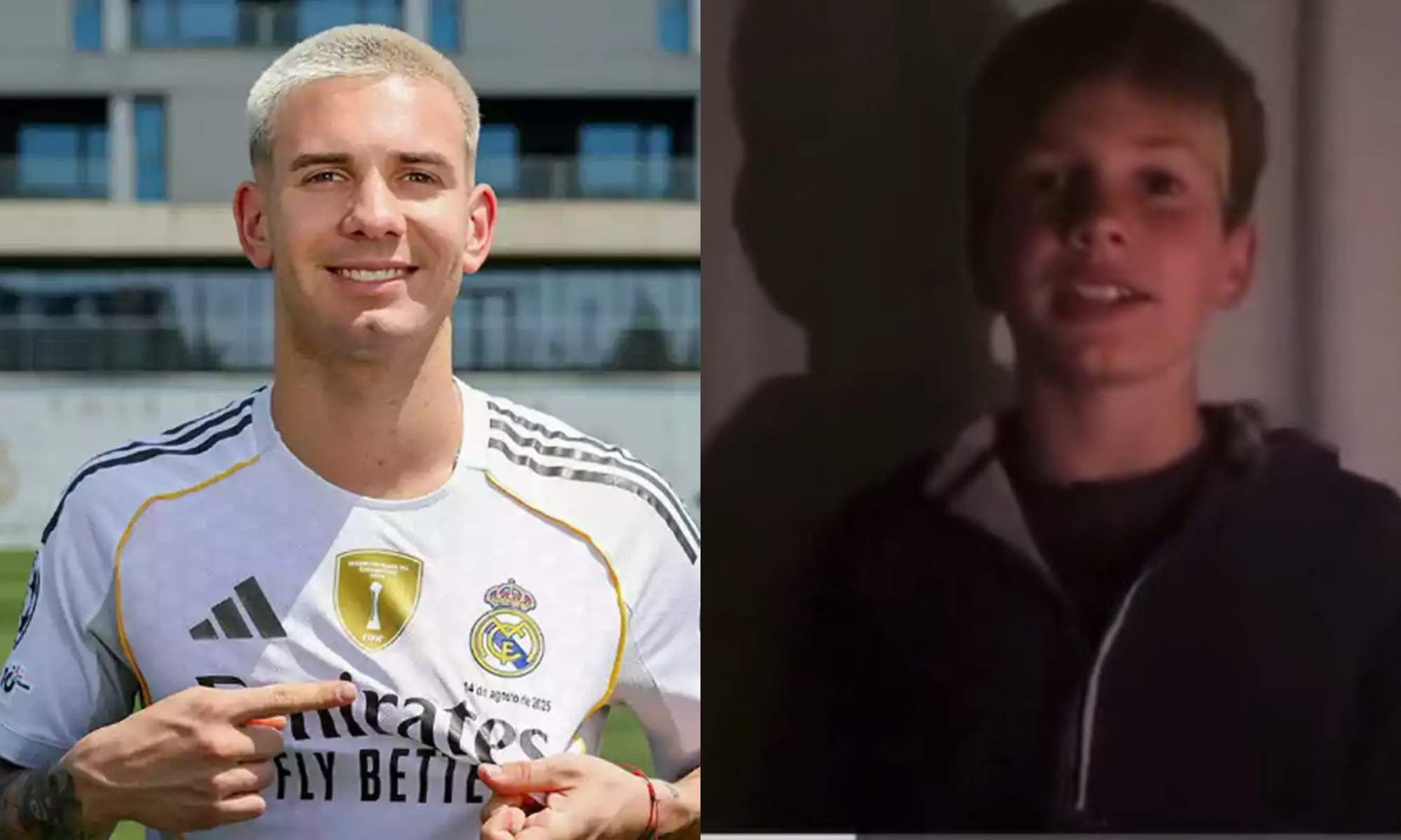 Franco Mastantuono fue 'youtuber' durante su niñez y ahora se ha convertido en jugador del Real Madrid.