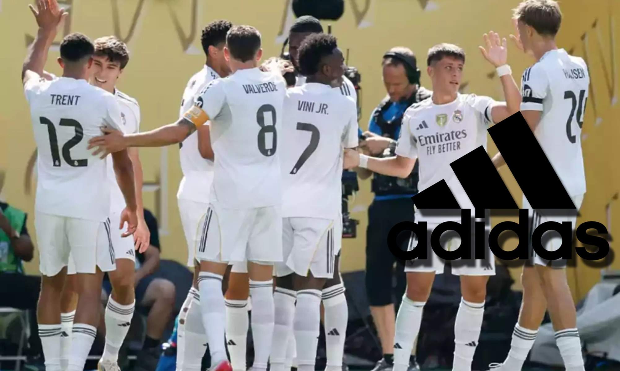 Adidas está feliz con los fichajes del Real Madrid