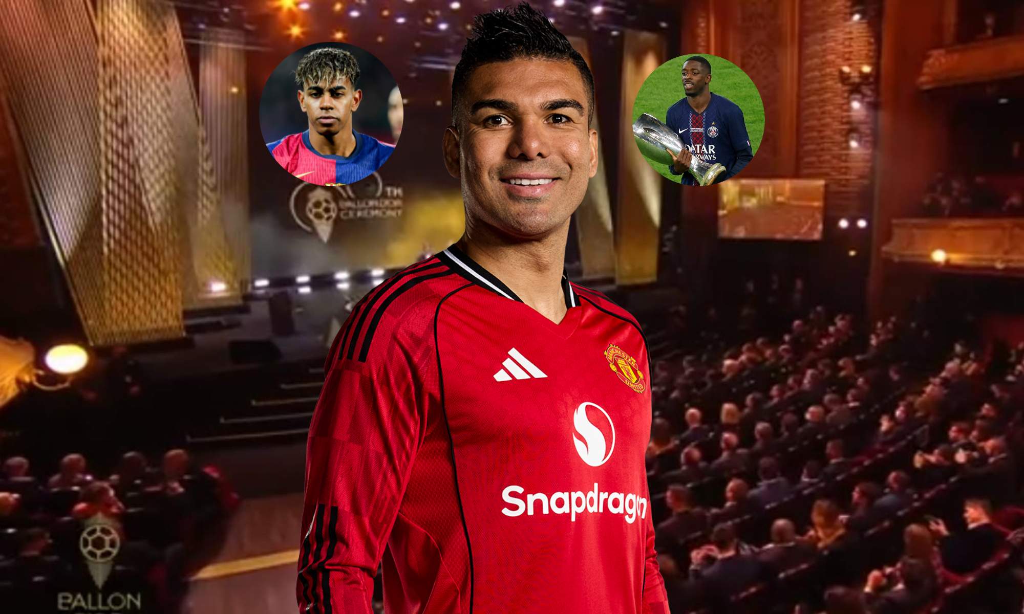 Casemiro da su ganador del Balón de Oro y sorprende a todos