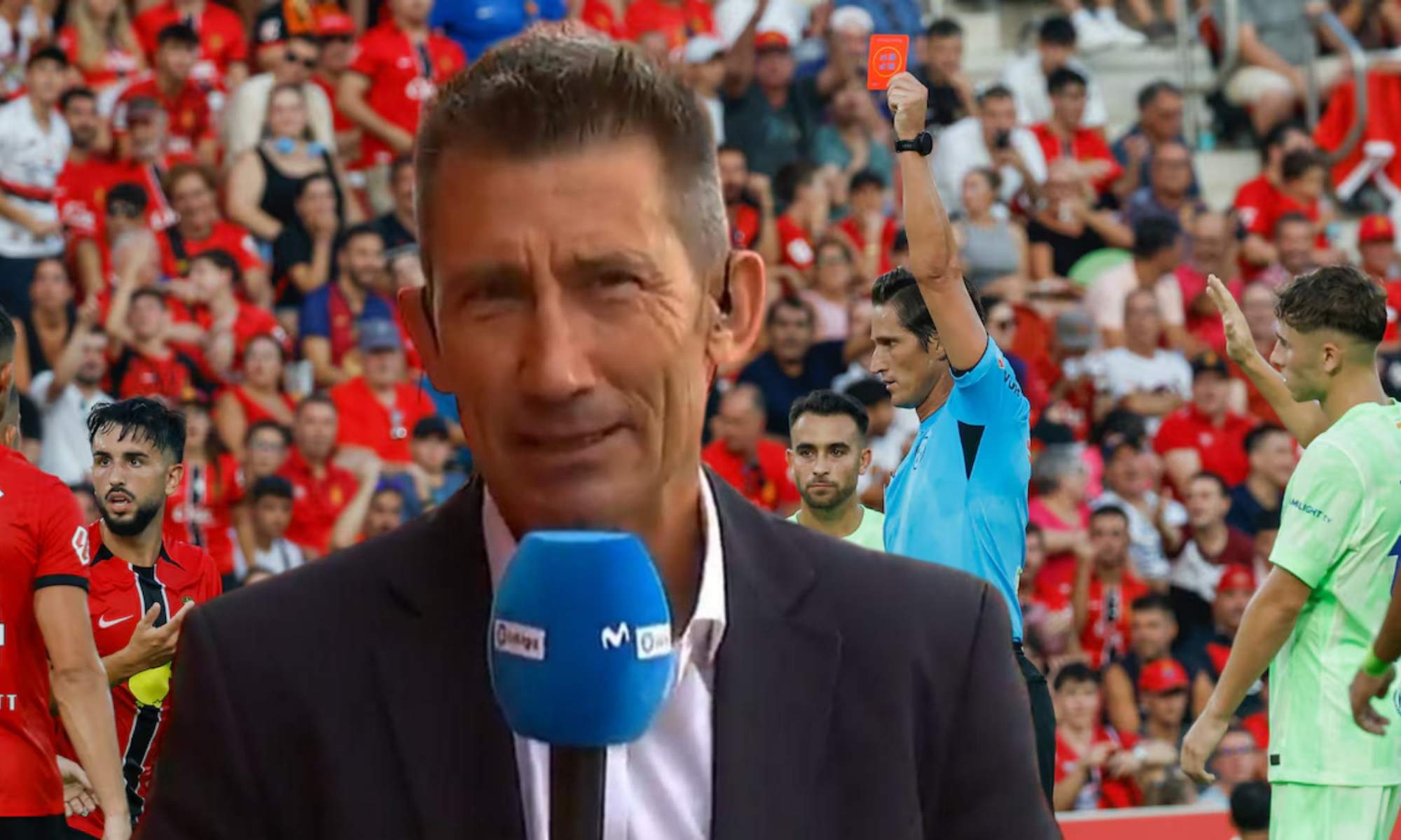 Carlos Martínez vuelve a soltar de las suyas para omitir el favor arbitral que está teniendo el Barça otra vez en la Liga.