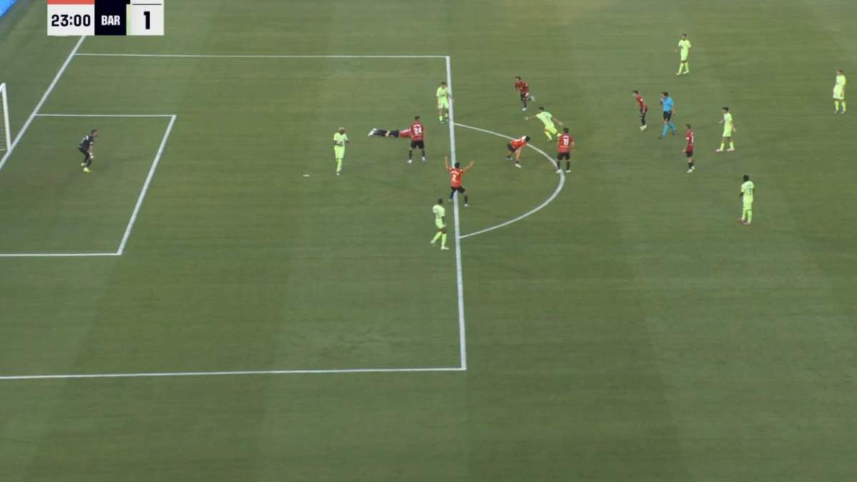 Segundo gol del FC Barcelona en Mallorca Segundo gol del FC Barcelona en Mallorca