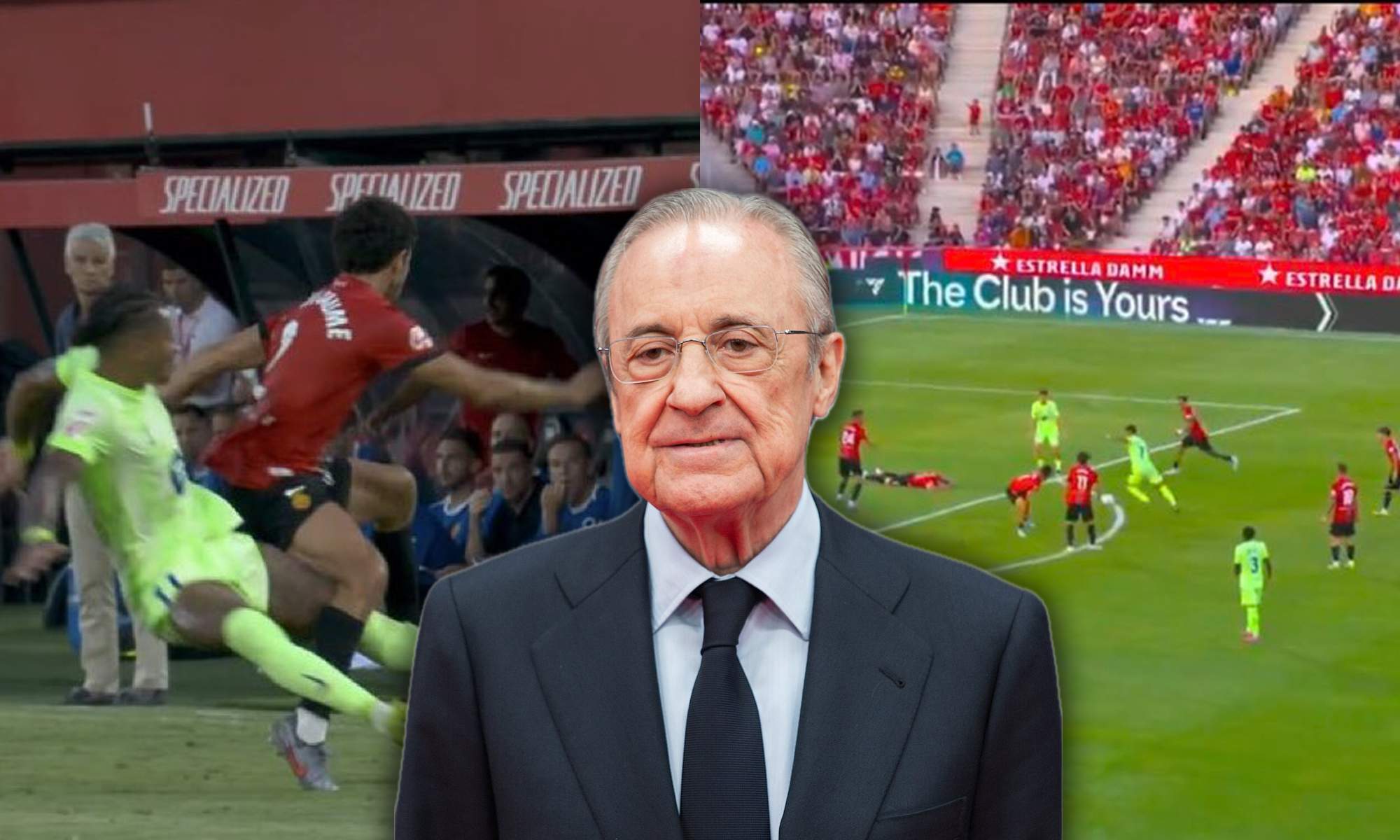 La reacción del Real Madrid al arbitraje al Barcelona en Mallorca: “Si no entra…”