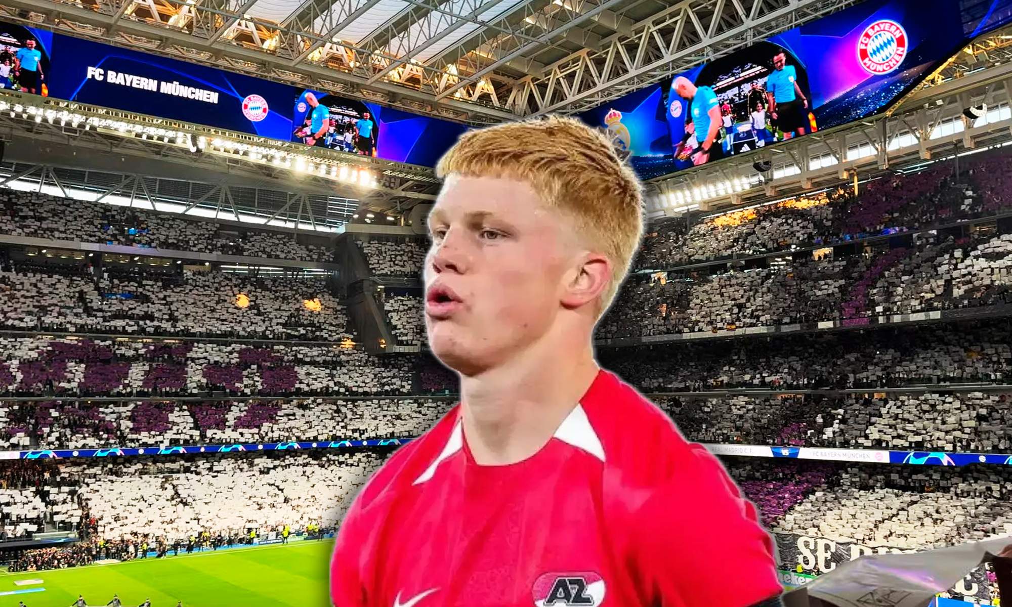 El Real Madrid viaja hoy a Países Bajos a por Kees Smit 