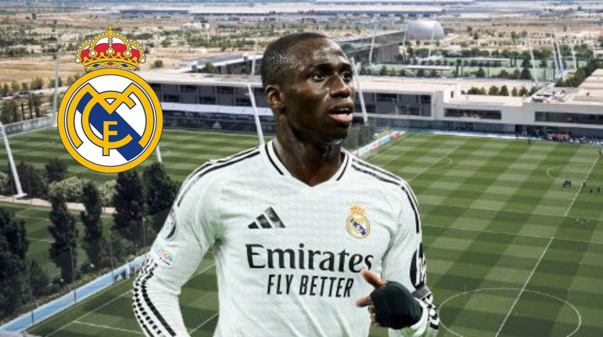 Anuncio del Real Madrid sobre Mendy. Anuncio del Real Madrid sobre Mendy.