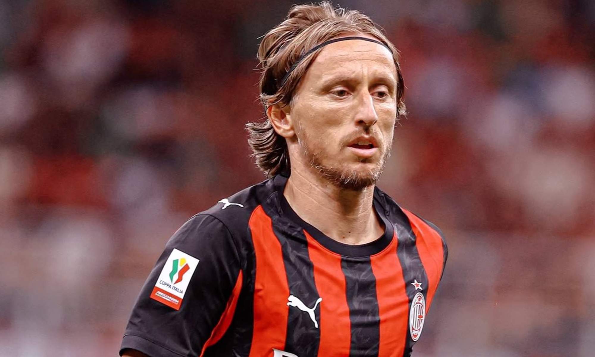 Modric comparó San Siro con el Bernabéu tras debutar con el Milan: "Es más..."
