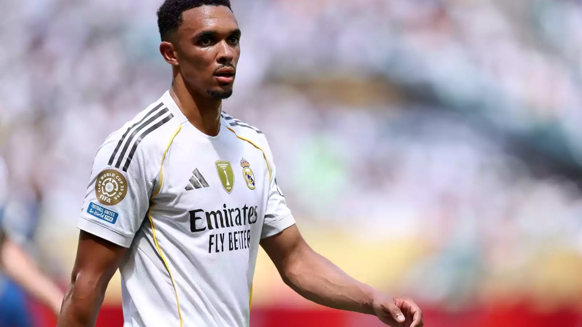 Trent Alexander Arnold durante un partido del Mundial de Clubes