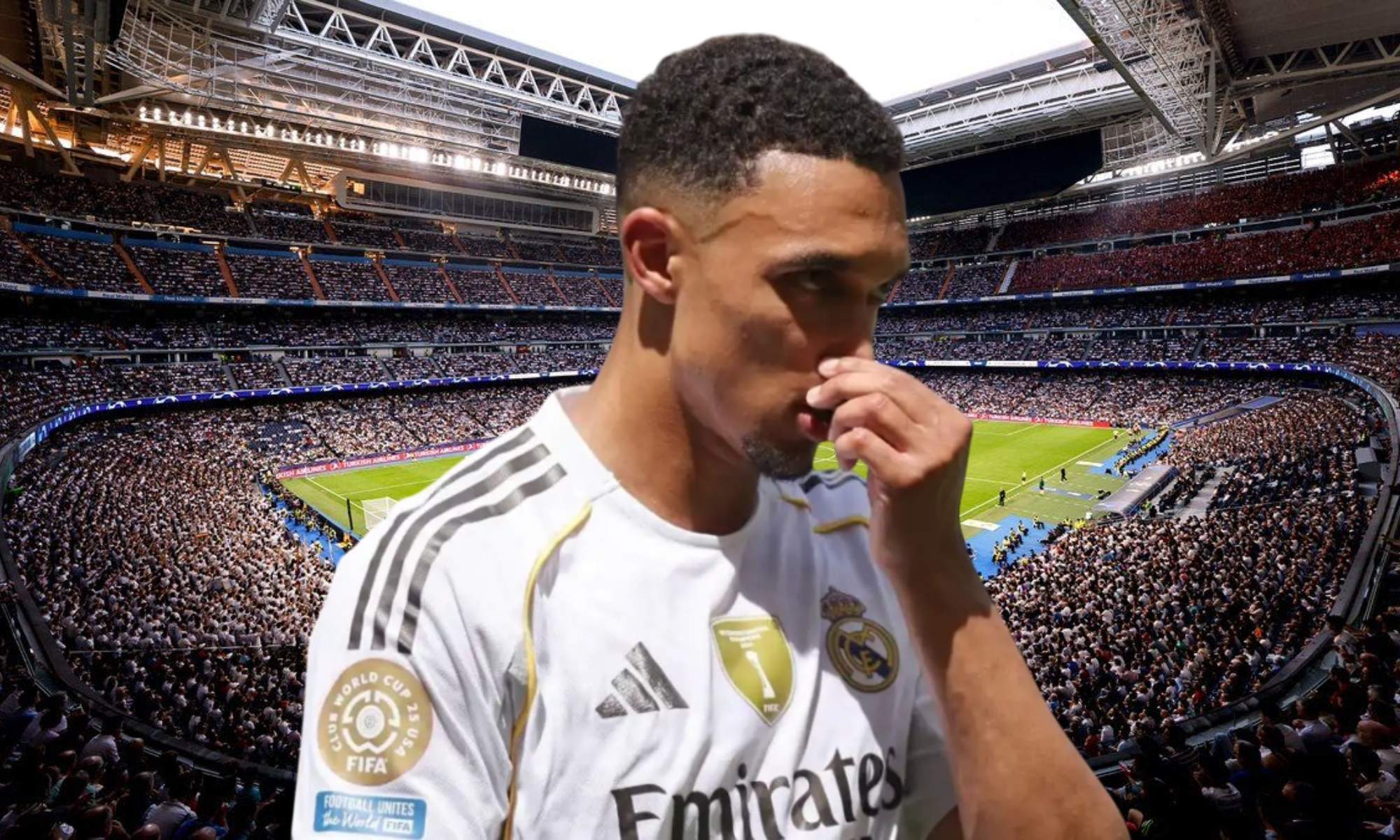 Trent Alexander-Arnold afronta con nervios su inminente estreno en el Santiago Bernabéu.