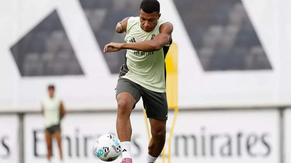 kylian mbappe entreno valdebebas kylian mbappe entreno valdebebas