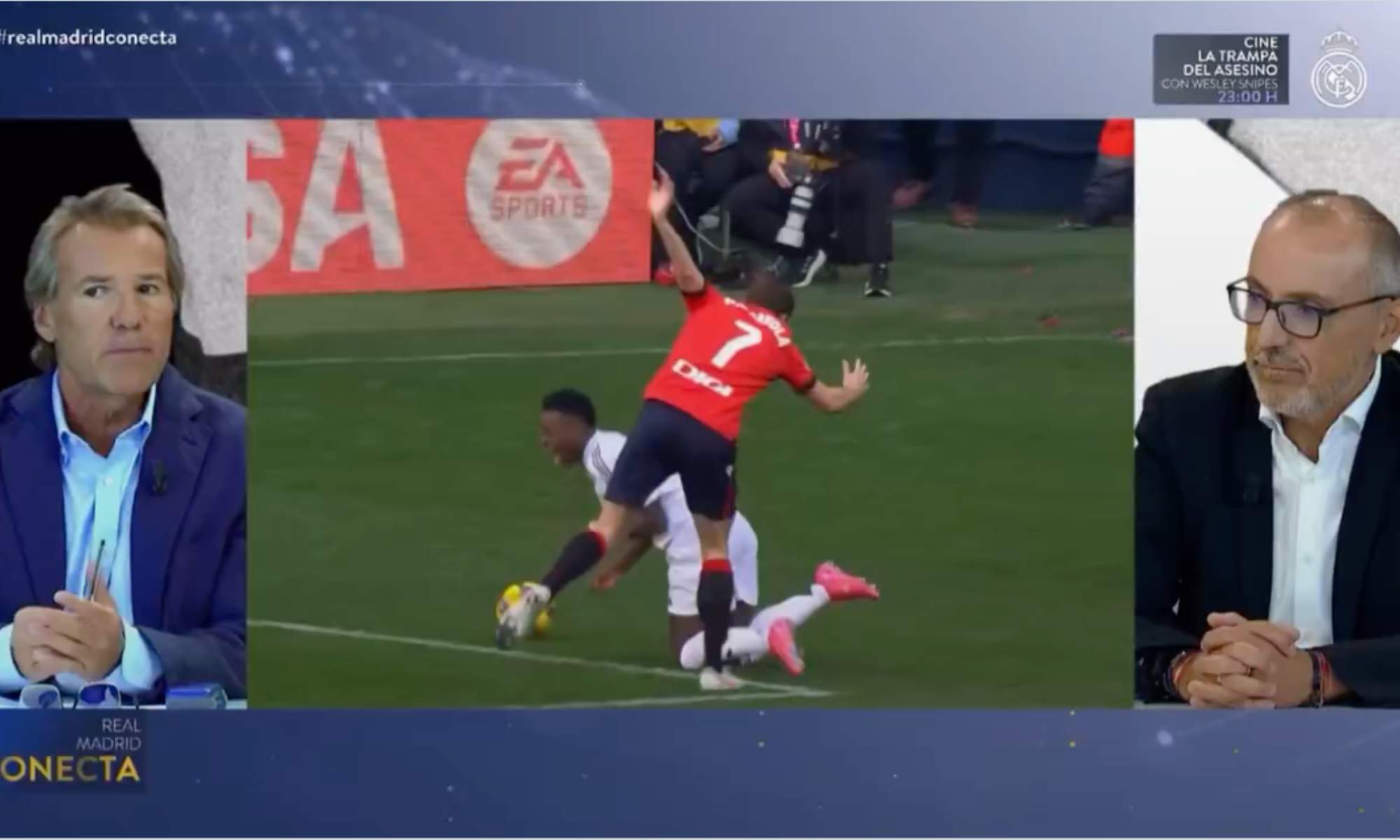 Realmadrid TV se burla descaradamente de los nombramientos de los árbitros que dirigirán al equipo contra Osasuna en el debut liguero de este martes.