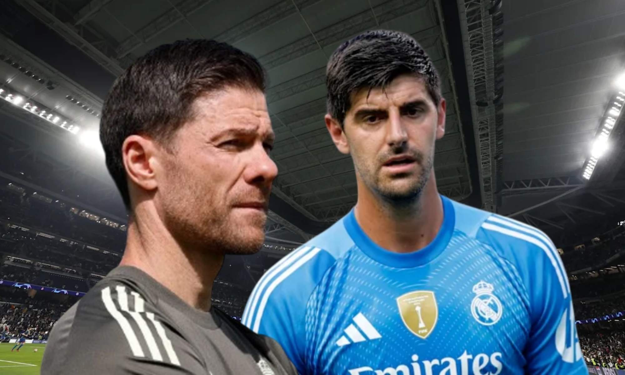 Xabi Alonso y Thibaut Courtois han hablado en la previa del debut liguero contra Osasuna.