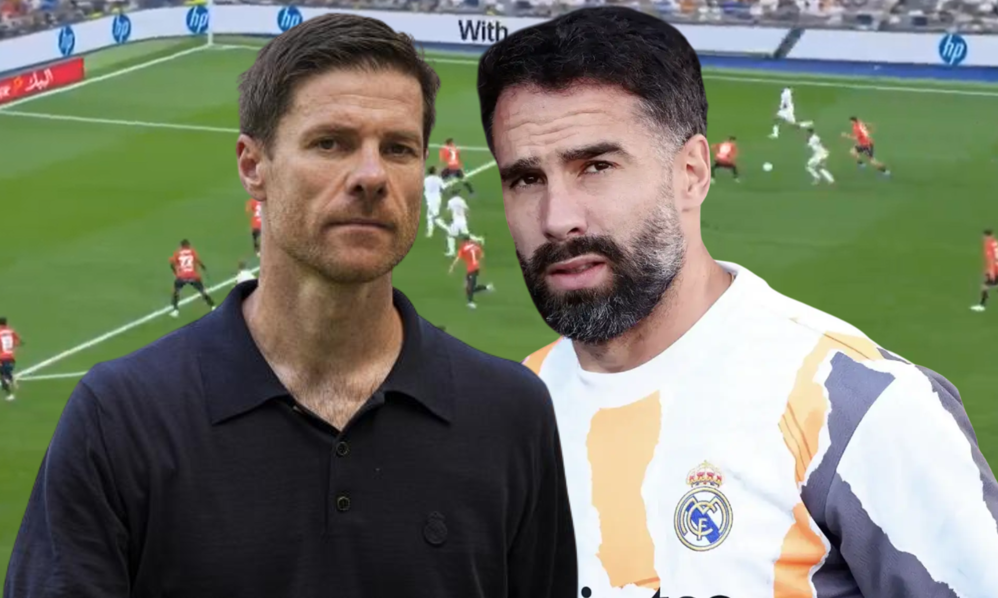 Xabi Alonso sentenció la primera parte en pocas palabras a Dani Carvajal