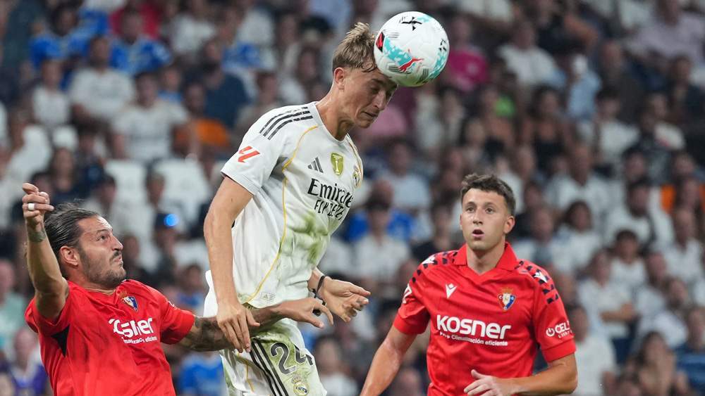 Huijsen frente a Osasuna Huijsen frente a Osasuna